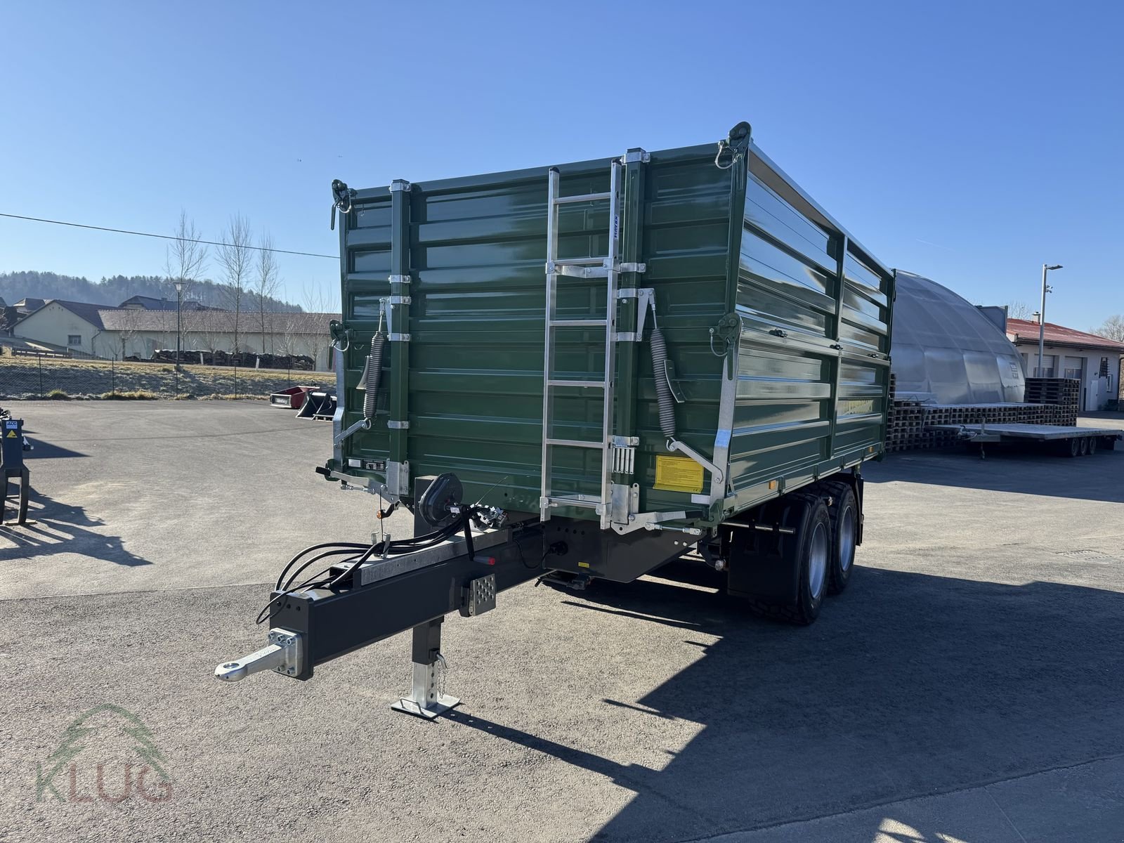 Kipper des Typs Fuhrmann FF 16.000 4,55x2,35, Neumaschine in Pirching am Traubenberg (Bild 19)