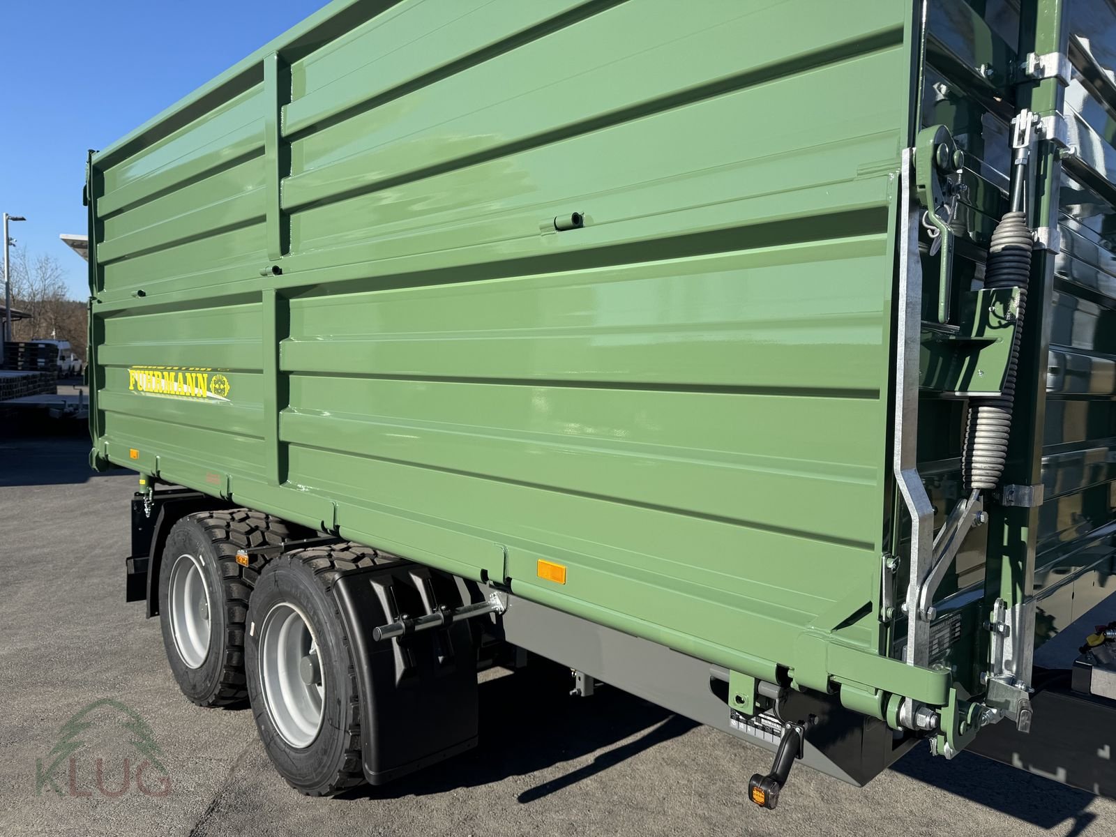 Kipper des Typs Fuhrmann FF 16.000 4,55x2,35, Neumaschine in Pirching am Traubenberg (Bild 14)