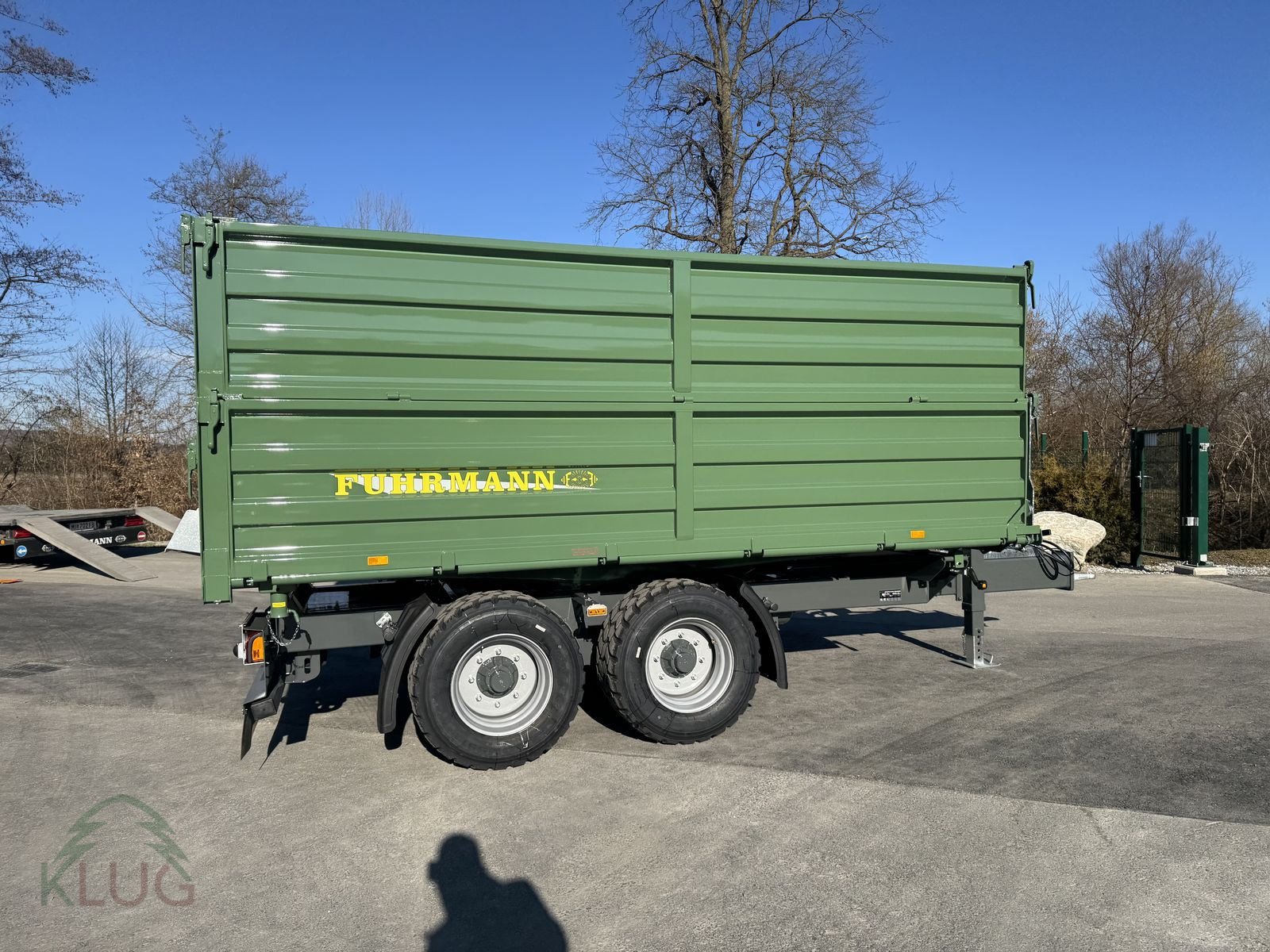 Kipper des Typs Fuhrmann FF 16.000 4,55x2,35, Neumaschine in Pirching am Traubenberg (Bild 26)