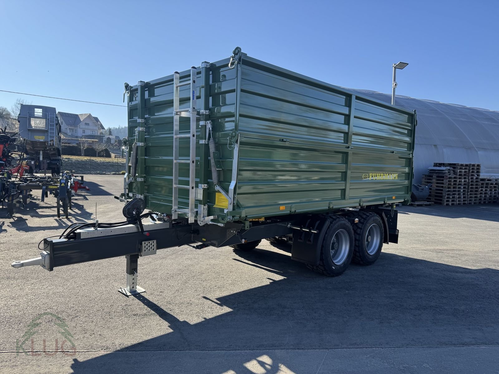 Kipper des Typs Fuhrmann FF 16.000 4,55x2,35, Neumaschine in Pirching am Traubenberg (Bild 20)