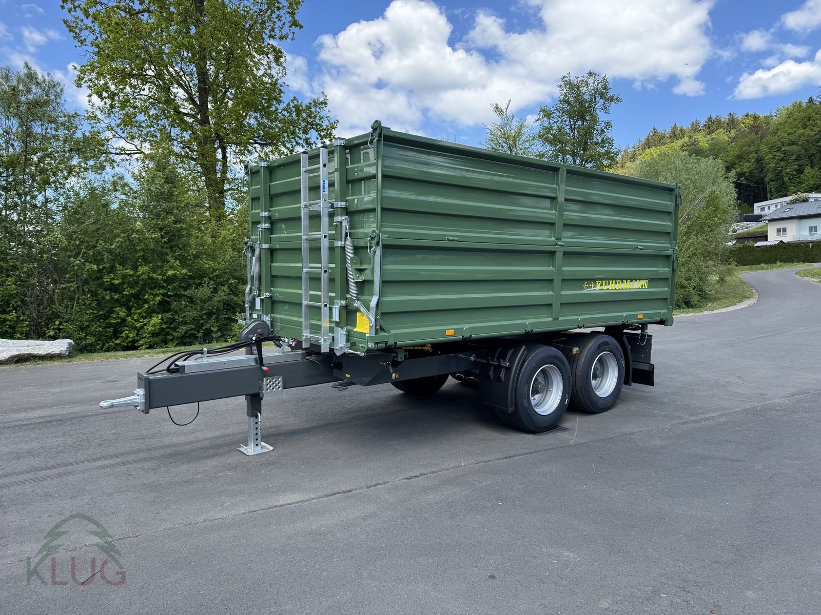Kipper типа Fuhrmann FF 16.000 4,55x2,35, Neumaschine в Pirching am Traubenberg (Фотография 7)