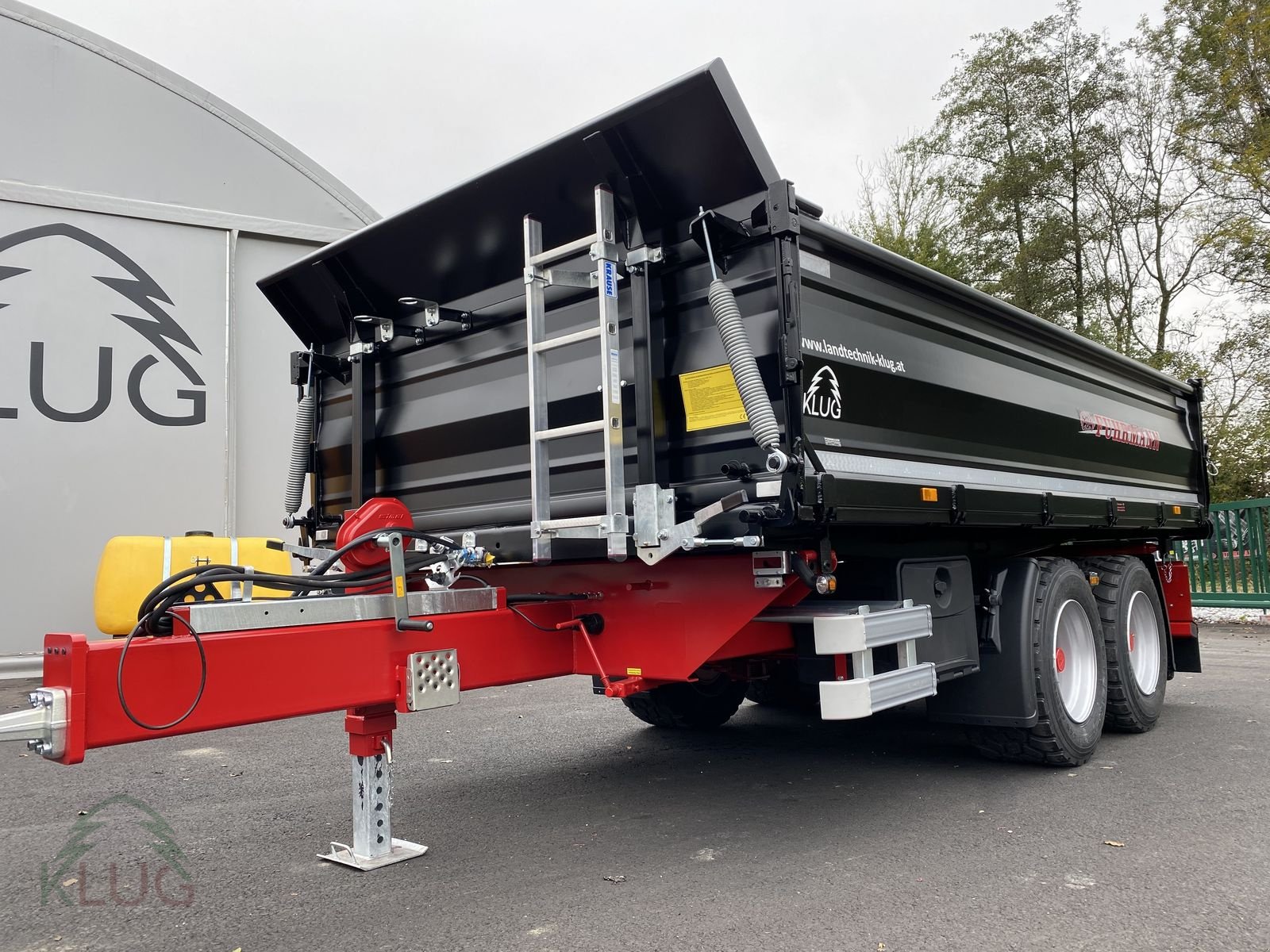 Kipper des Typs Fuhrmann FF 16.000 4,55x2,48 Heavy Duty, Neumaschine in Pirching am Traubenberg (Bild 1)