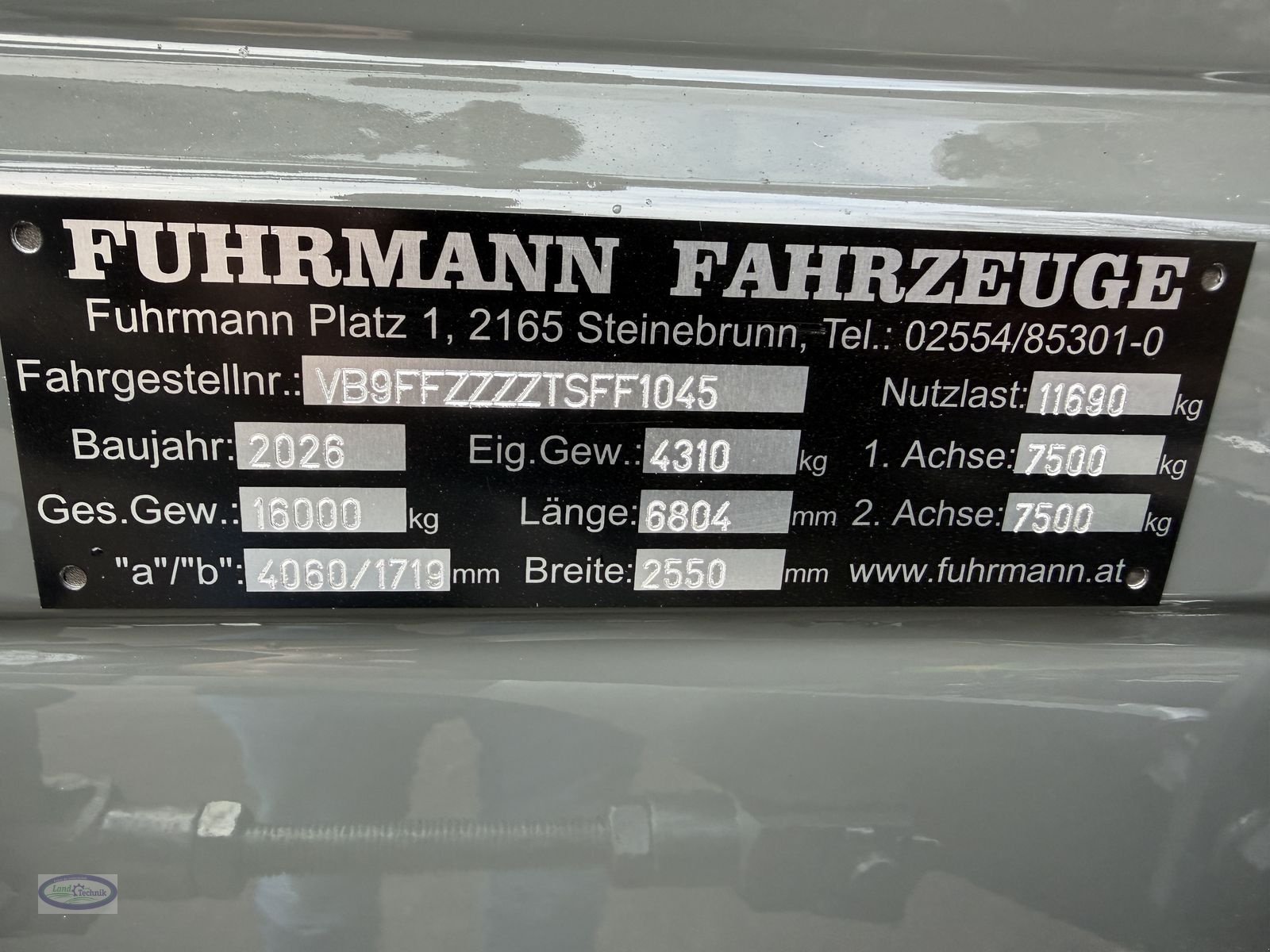 Kipper типа Fuhrmann FF 16.000, Neumaschine в Münzkirchen (Фотография 12)