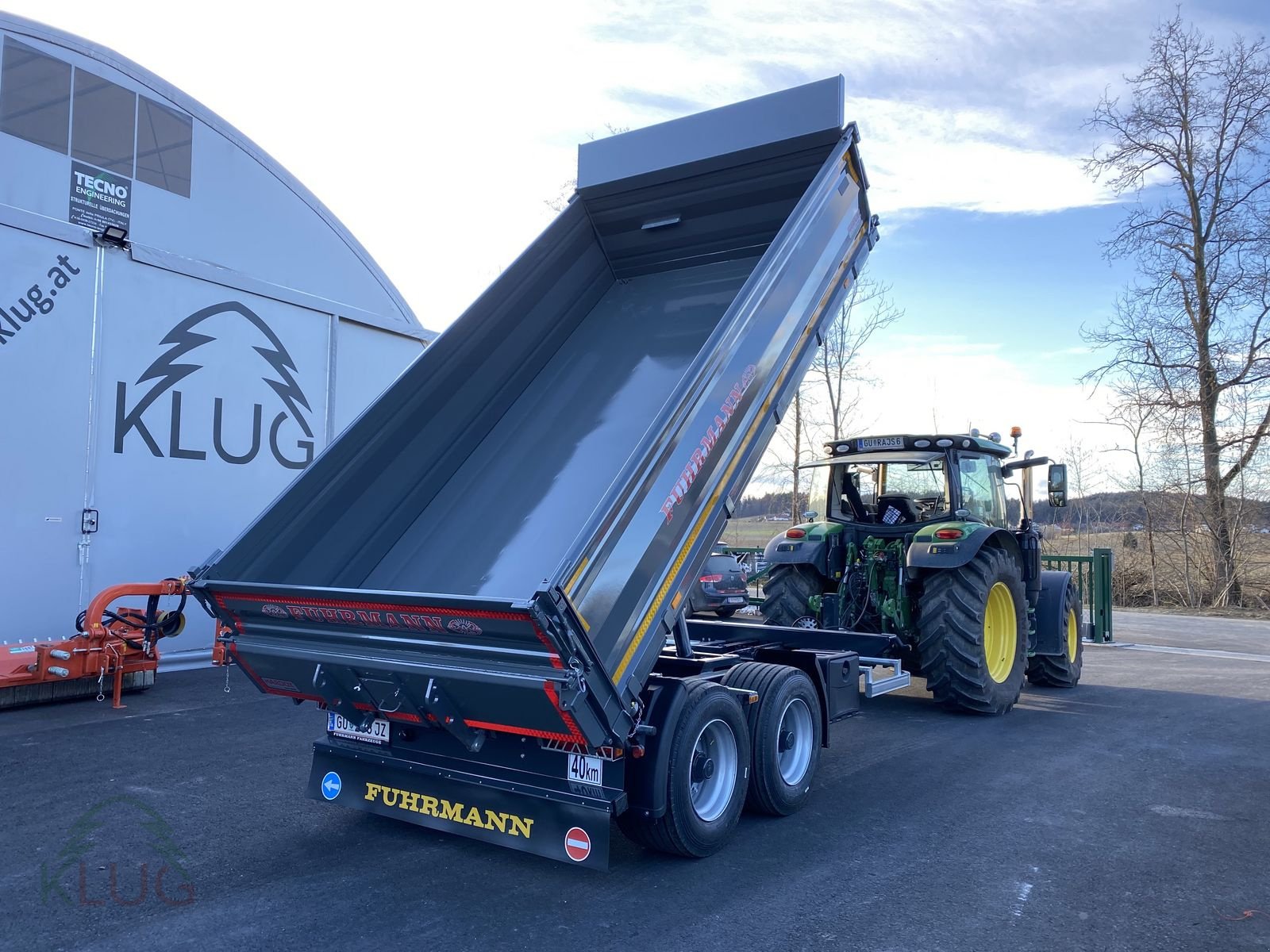 Kipper des Typs Fuhrmann FF 17.000 4,55x2,35 Heavy Duty, Neumaschine in Pirching am Traubenberg (Bild 9)