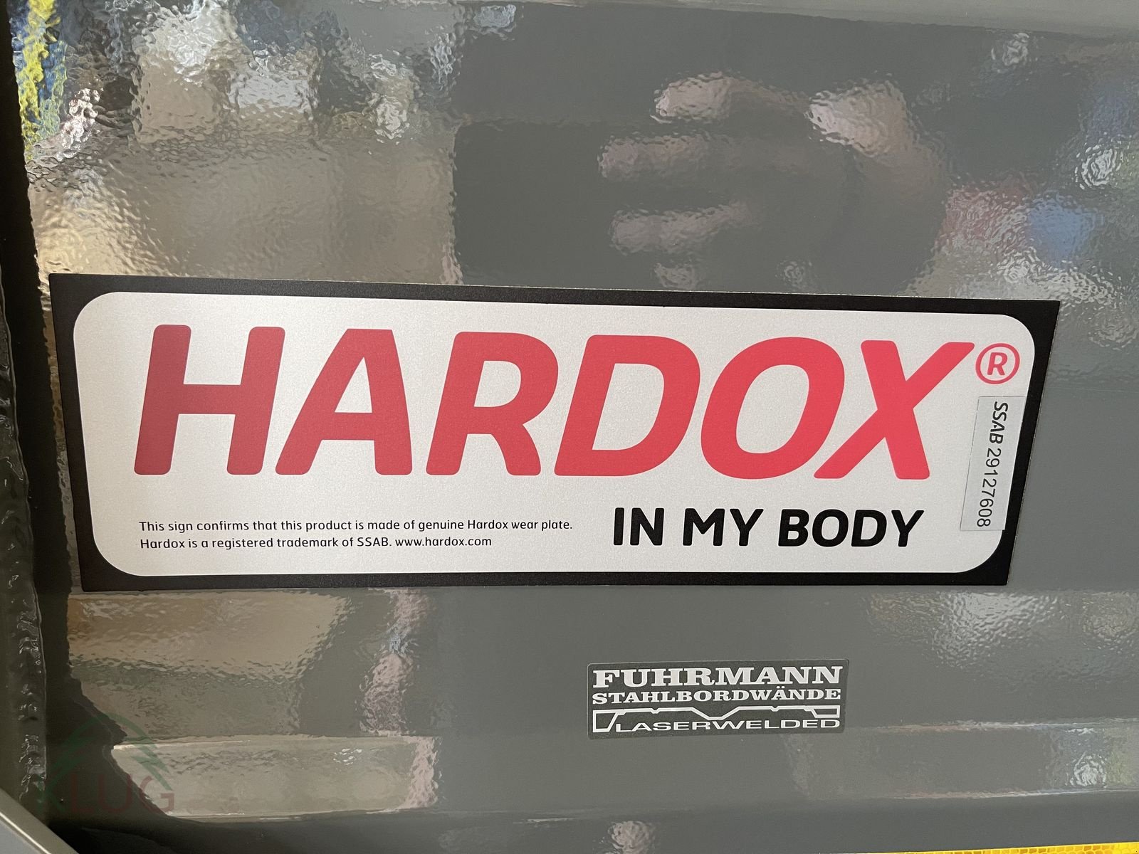 Kipper του τύπου Fuhrmann FF 17.000 4,55x2,48 Heavy Duty, Neumaschine σε Pirching am Traubenberg (Φωτογραφία 2)