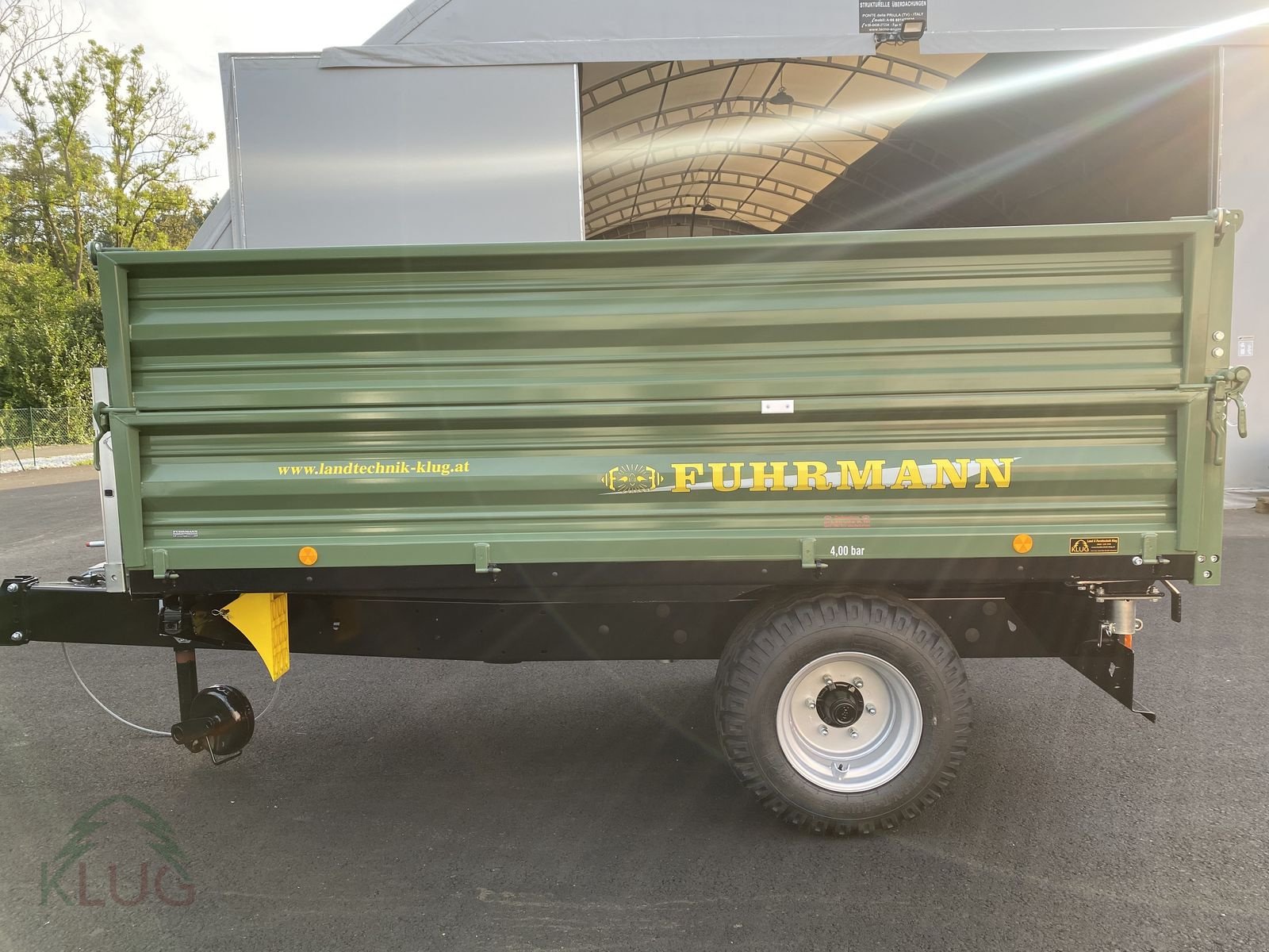 Kipper του τύπου Fuhrmann FF 6.500 3,5x1,9, Neumaschine σε Pirching am Traubenberg (Φωτογραφία 11)