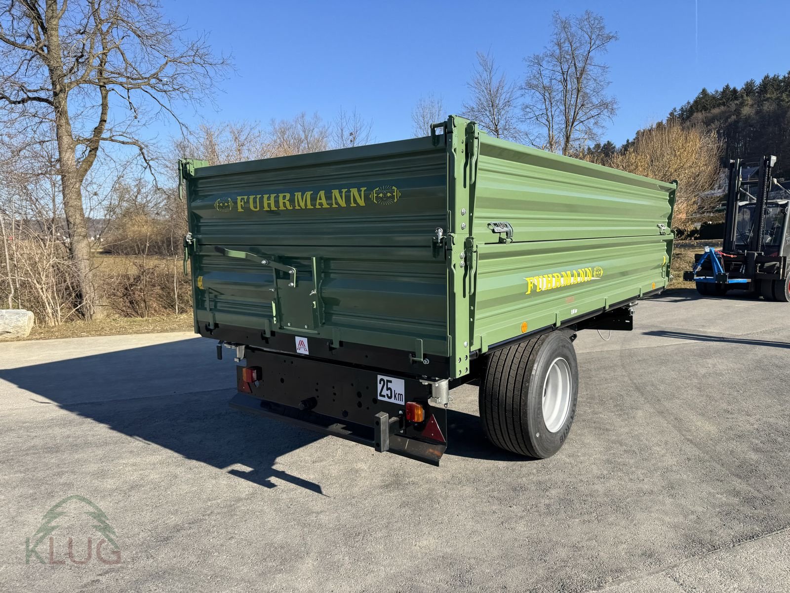 Kipper of the type Fuhrmann FF 8.000 Einachs 4,14x2,15, Neumaschine in Pirching am Traubenberg (Picture 25)