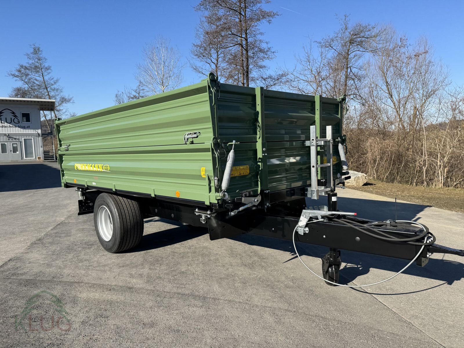 Kipper of the type Fuhrmann FF 8.000 Einachs 4,14x2,15, Neumaschine in Pirching am Traubenberg (Picture 29)