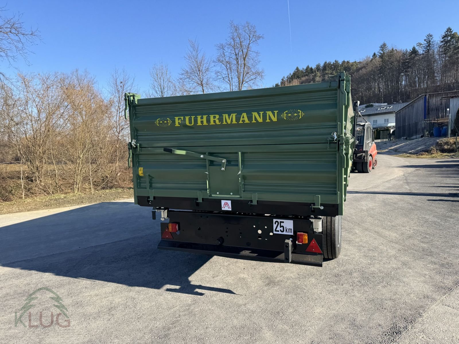 Kipper of the type Fuhrmann FF 8.000 Einachs 4,14x2,15, Neumaschine in Pirching am Traubenberg (Picture 24)