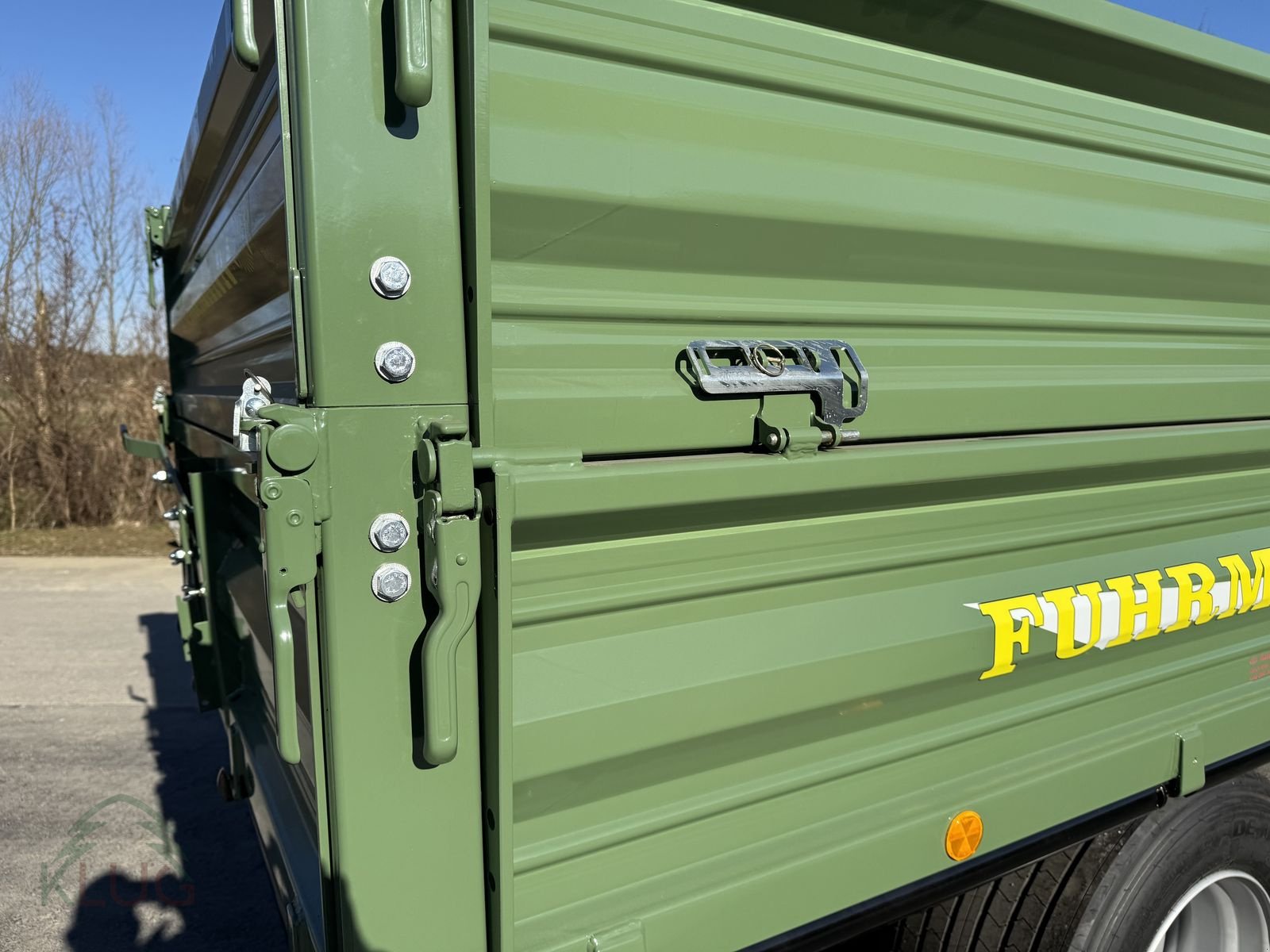 Kipper of the type Fuhrmann FF 8.000 Einachs 4,14x2,15, Neumaschine in Pirching am Traubenberg (Picture 5)