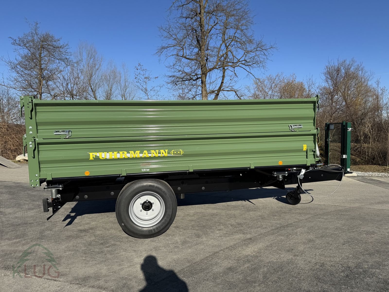 Kipper of the type Fuhrmann FF 8.000 Einachs 4,14x2,15, Neumaschine in Pirching am Traubenberg (Picture 26)