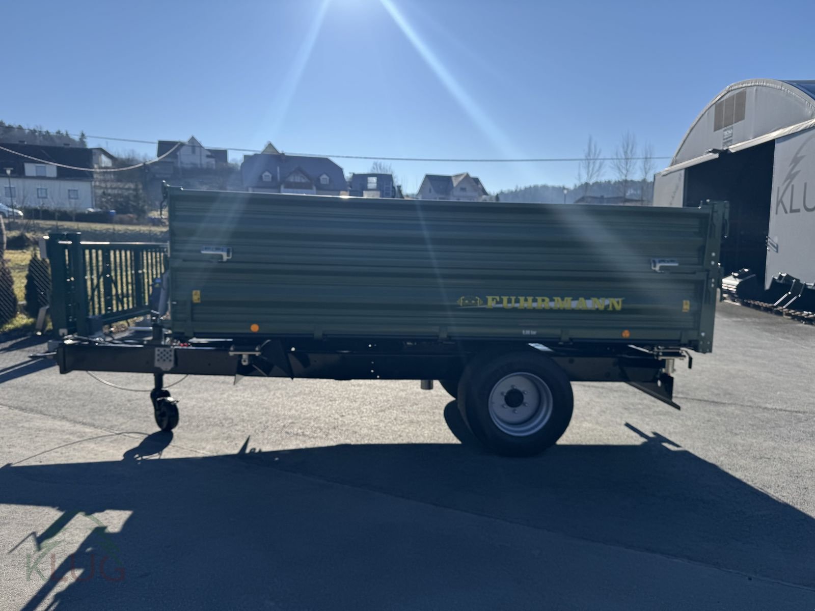 Kipper of the type Fuhrmann FF 8.000 Einachs 4,14x2,15, Neumaschine in Pirching am Traubenberg (Picture 19)