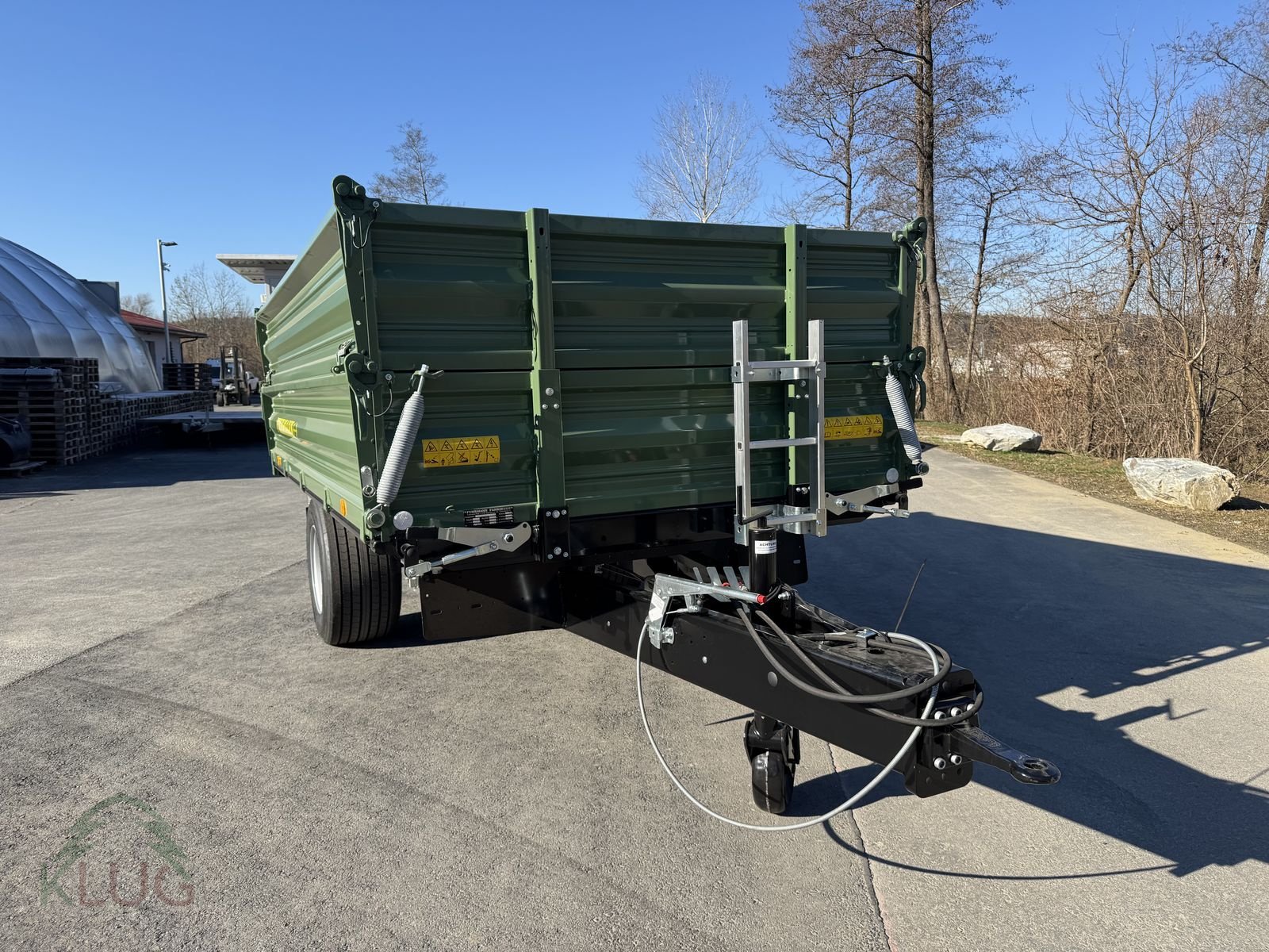 Kipper of the type Fuhrmann FF 8.000 Einachs 4,14x2,15, Neumaschine in Pirching am Traubenberg (Picture 31)