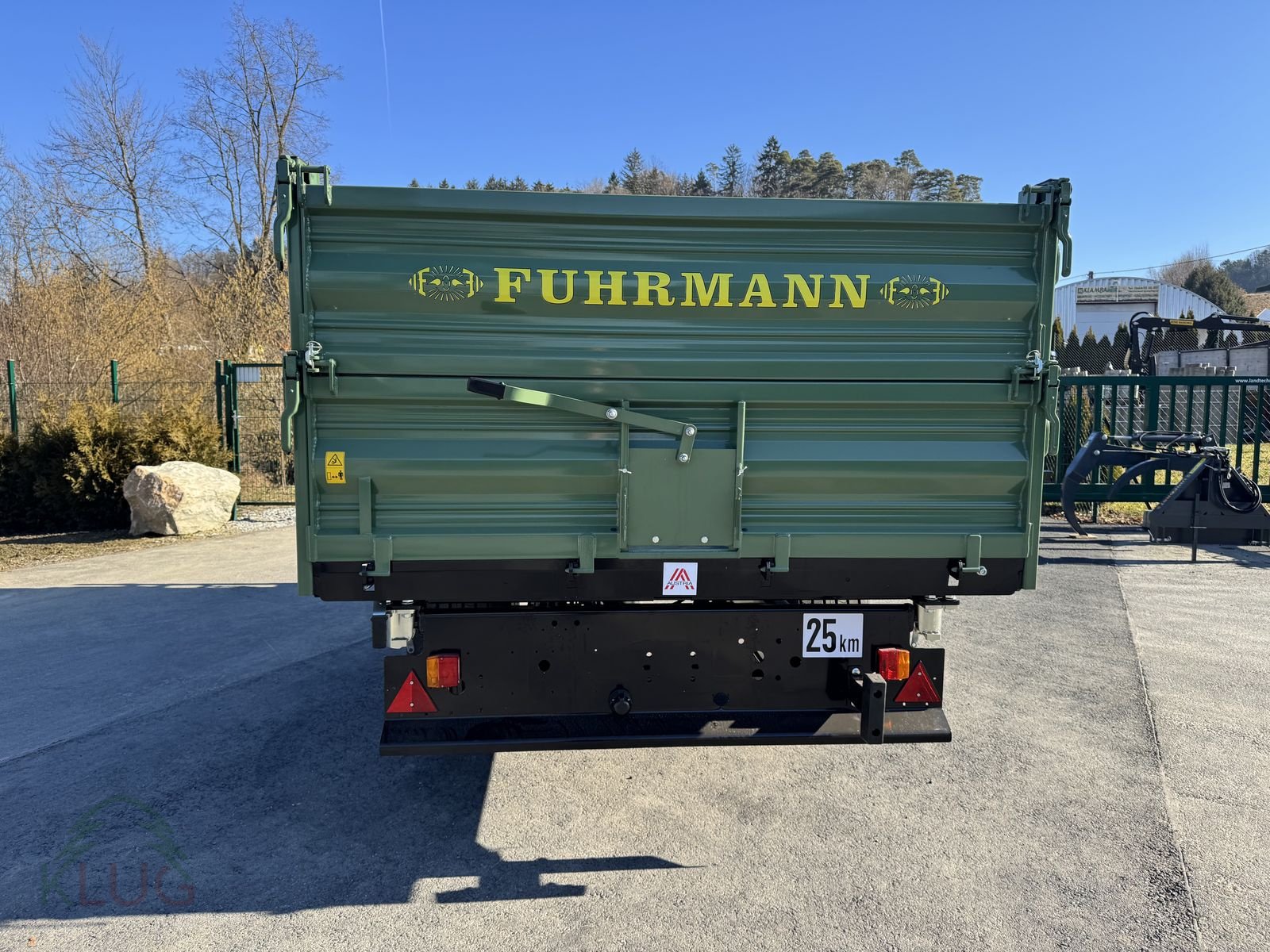 Kipper of the type Fuhrmann FF 8.000 Einachs 4,14x2,15, Neumaschine in Pirching am Traubenberg (Picture 23)