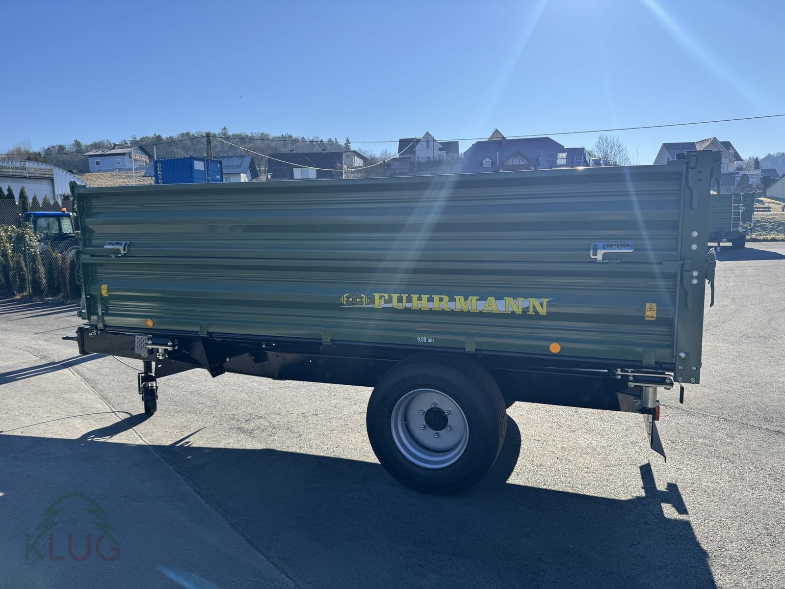 Kipper of the type Fuhrmann FF 8.000 Einachs 4,14x2,15, Neumaschine in Pirching am Traubenberg (Picture 20)