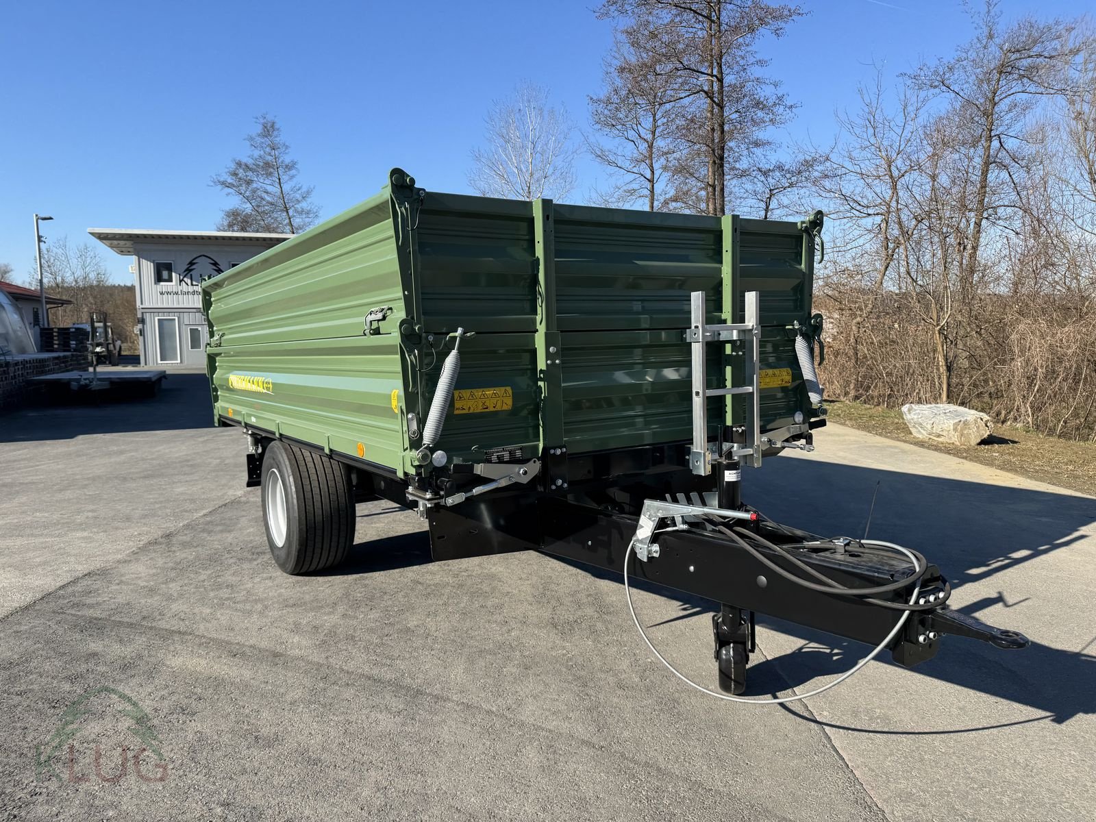 Kipper of the type Fuhrmann FF 8.000 Einachs 4,14x2,15, Neumaschine in Pirching am Traubenberg (Picture 30)