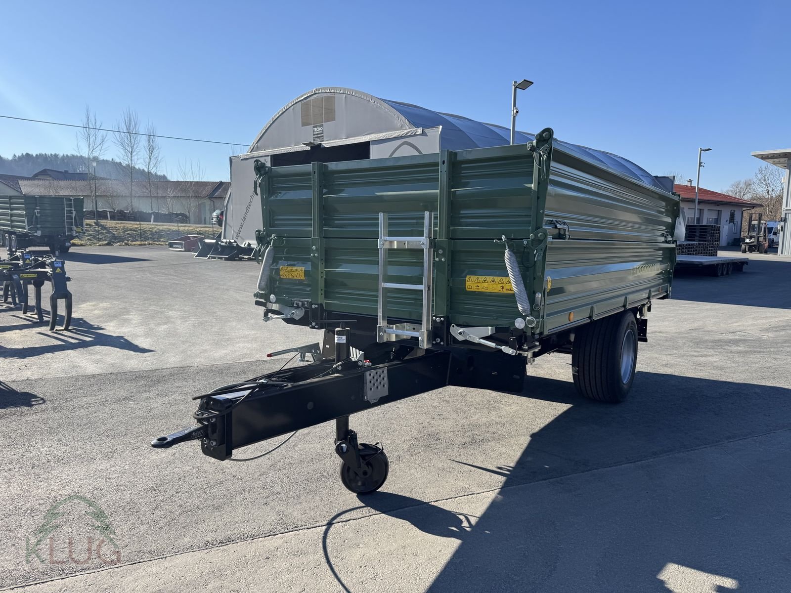 Kipper of the type Fuhrmann FF 8.000 Einachs 4,14x2,15, Neumaschine in Pirching am Traubenberg (Picture 17)