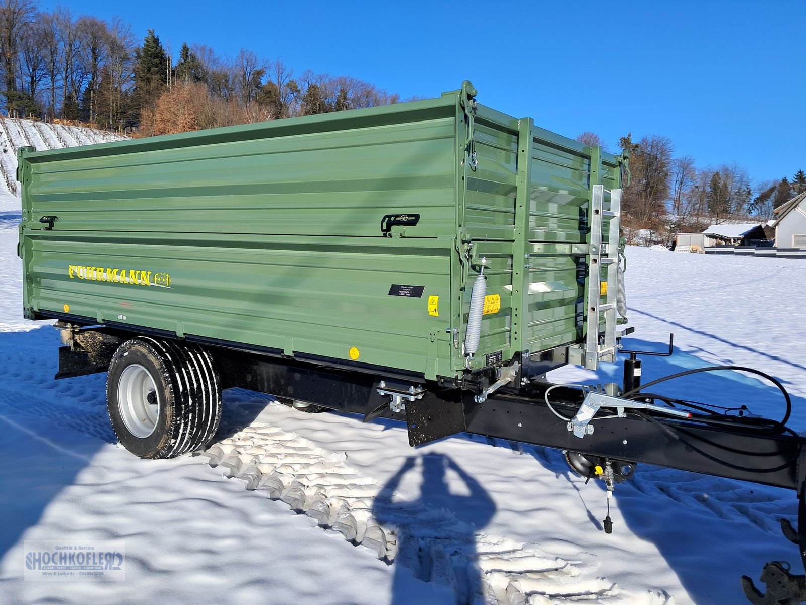 Kipper del tipo Fuhrmann FF 8000, Neumaschine en Wies (Imagen 1)