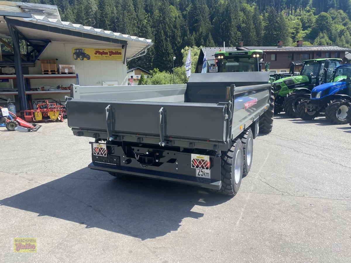 Kipper des Typs Fuhrmann TDS 15455E mit Schotterklappe, Neumaschine in Kötschach (Bild 3)