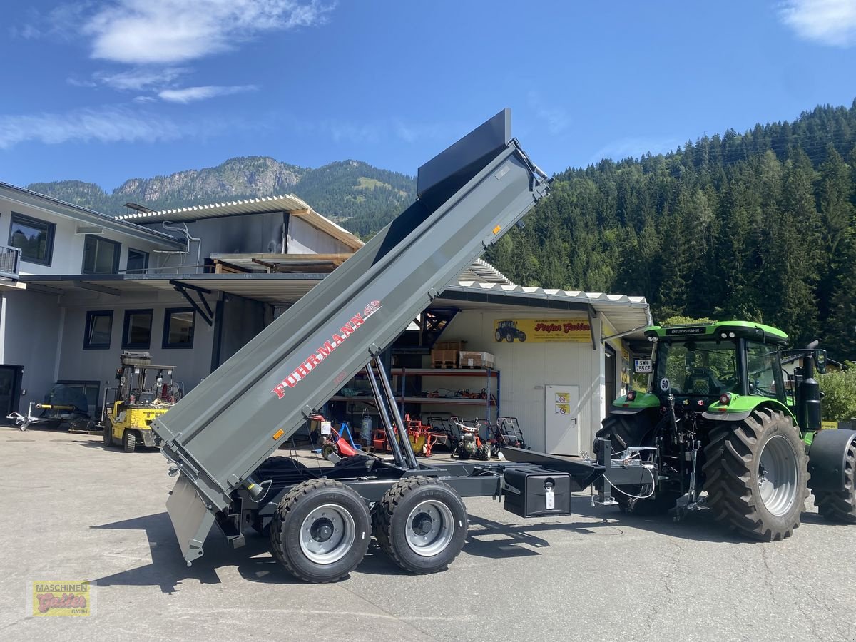 Kipper des Typs Fuhrmann TDS 15455E mit Schotterklappe, Neumaschine in Kötschach (Bild 31)