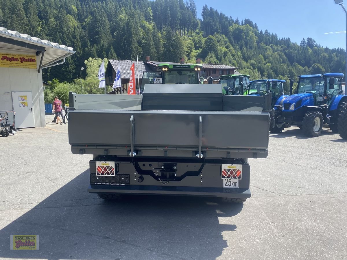 Kipper des Typs Fuhrmann TDS 15455E mit Schotterklappe, Neumaschine in Kötschach (Bild 4)