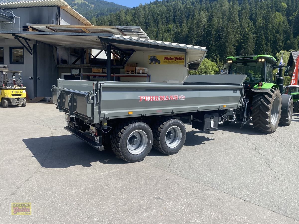 Kipper des Typs Fuhrmann TDS 15455E mit Schotterklappe, Neumaschine in Kötschach (Bild 2)