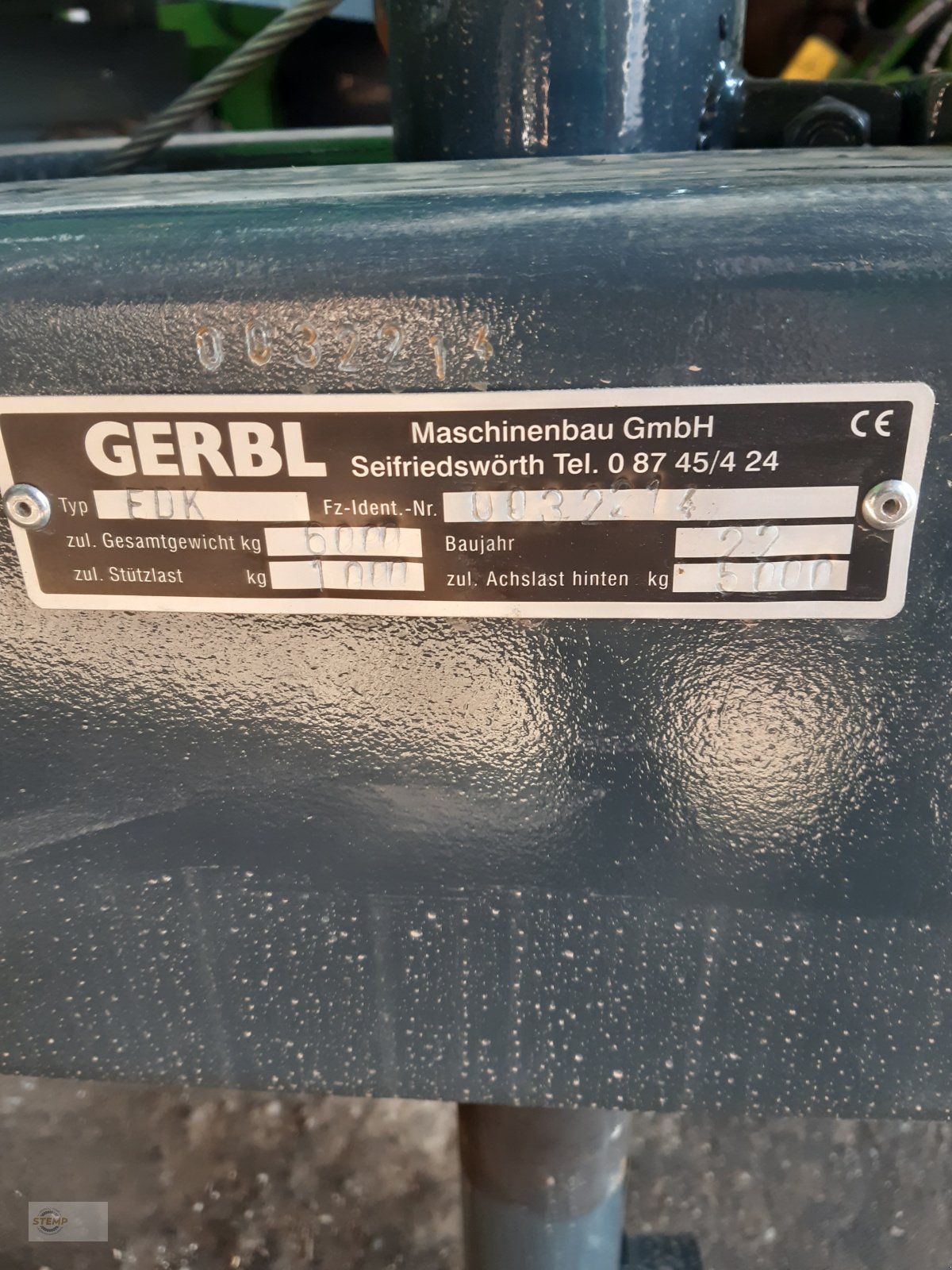 Kipper des Typs Gerbl EDK 60, Neumaschine in Esternberg (Bild 6)