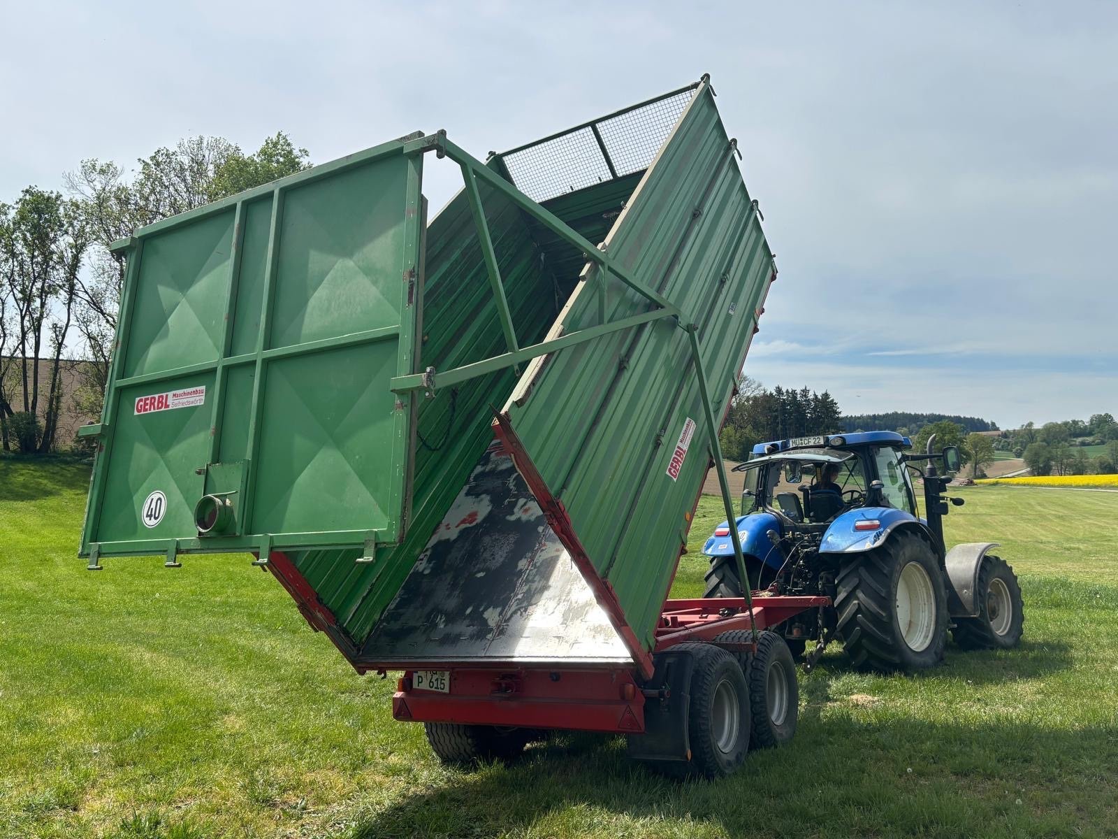Kipper van het type Gerbl TDK80, Gebrauchtmaschine in Zangberg  (Foto 3)