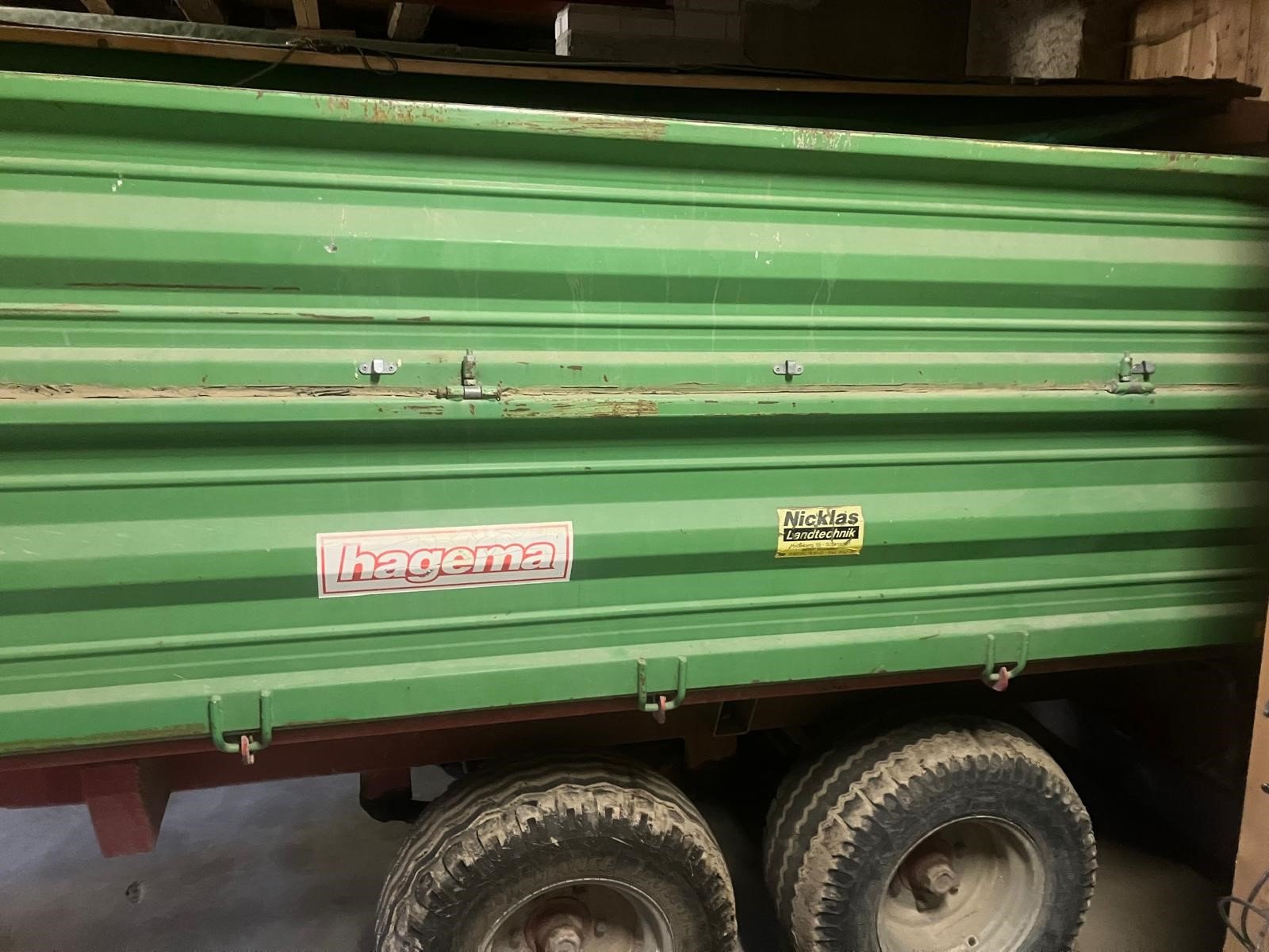 Kipper du type Hagema Kipper, Gebrauchtmaschine en Bayern - Memmelsdorf (Photo 1)