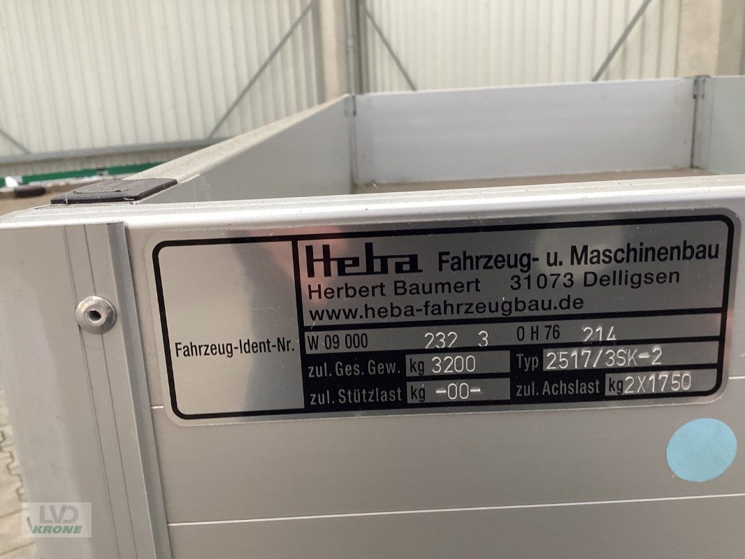 Kipper от тип Heba 2517/3SK-2, Gebrauchtmaschine в Spelle (Снимка 6)