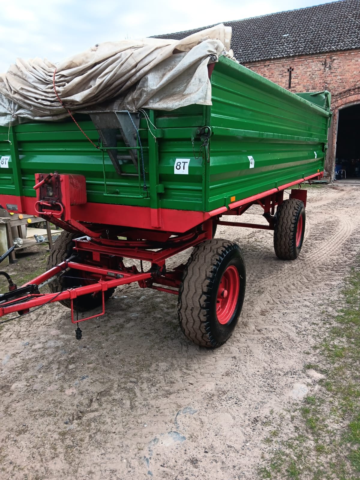 Kipper typu Hoffmann 3 Seiten Kipper, Gebrauchtmaschine v Sydower Fließ (Obrázek 2)