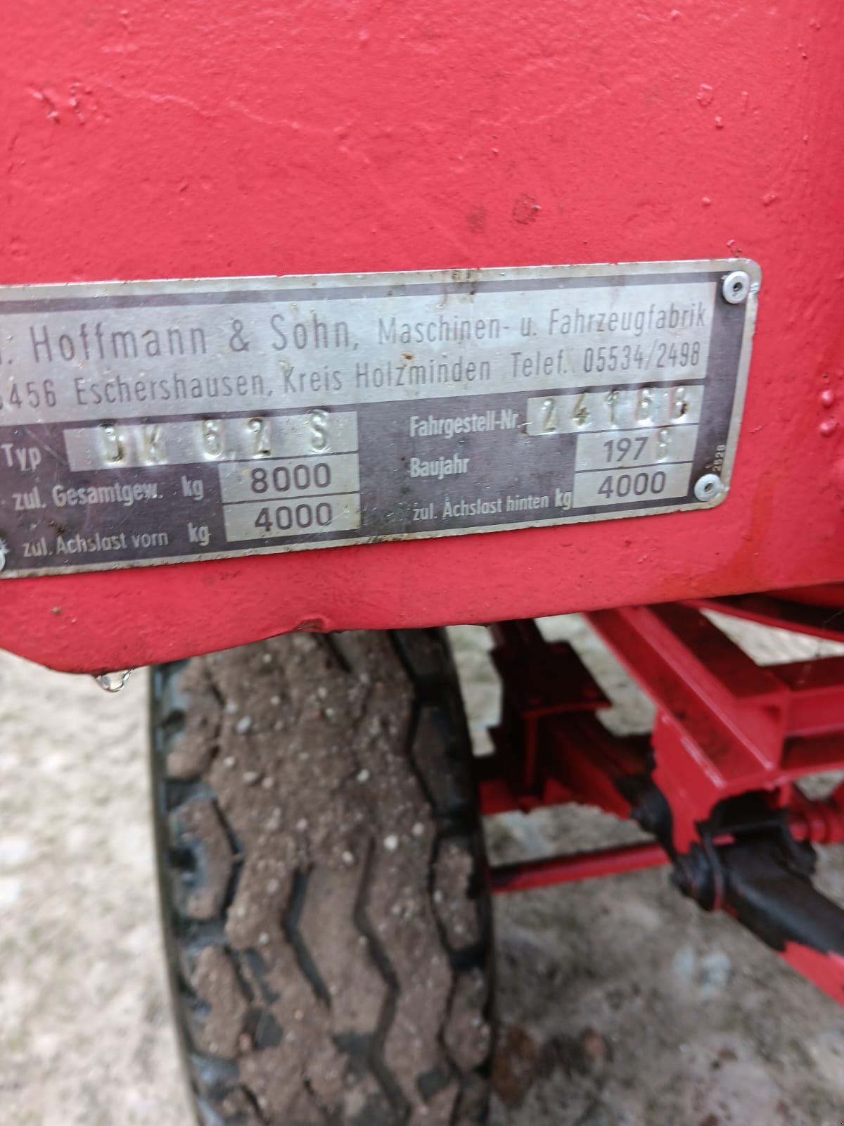 Kipper typu Hoffmann 3 Seiten Kipper, Gebrauchtmaschine v Sydower Fließ (Obrázek 3)