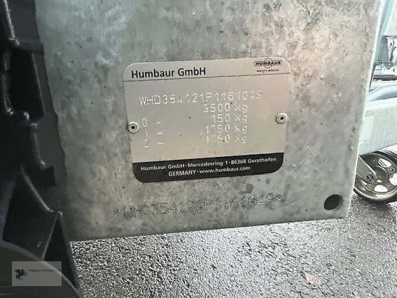 Kipper tip Humbaur HTK 3500.41 Dreiseitenkipper 3,5t Parabelfeder, Neumaschine in Gevelsberg (Poză 10)