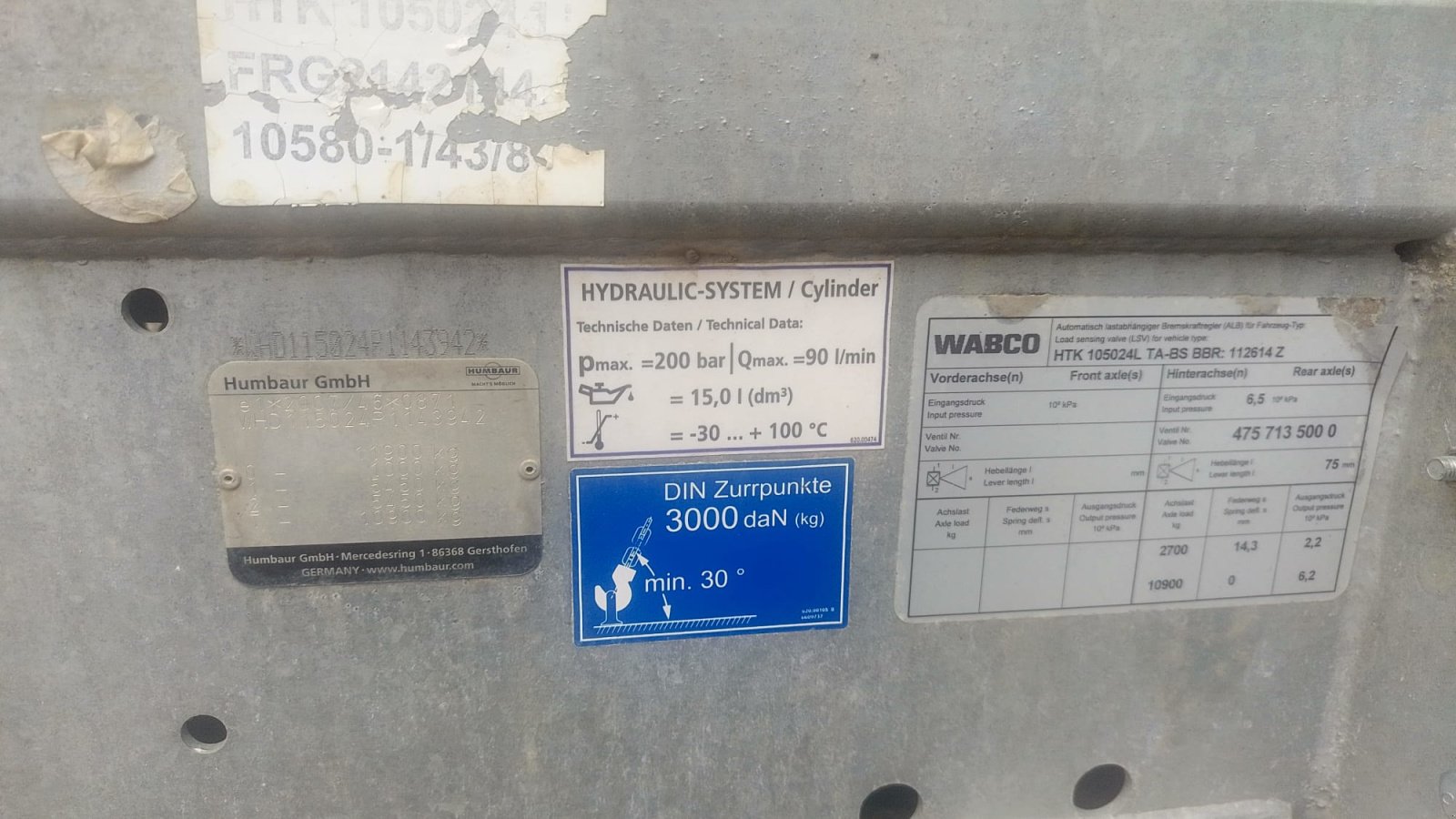 Kipper του τύπου Humbaur HTK, Gebrauchtmaschine σε Konradsreuth (Φωτογραφία 6)