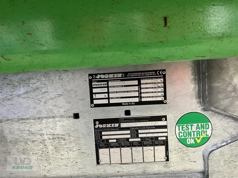 Kipper des Typs Joskin Tetra-SPACE 7525/31TR180, Gebrauchtmaschine in Spelle (Bild 6)