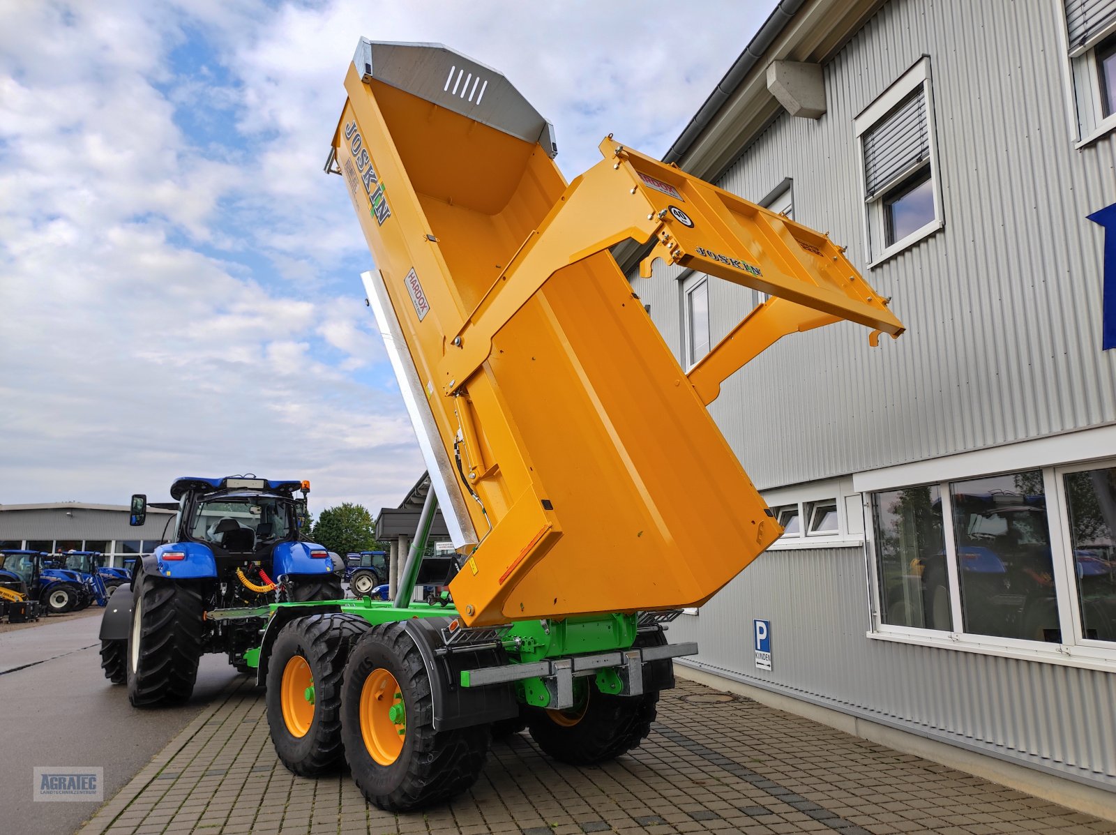 Kipper des Typs Joskin Trans-KTP 22-50, Neumaschine in Salching bei Straubing (Bild 5)