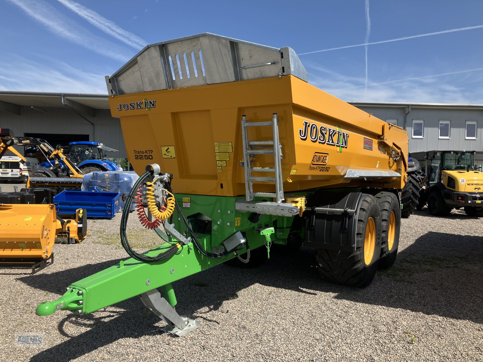 Kipper des Typs Joskin Trans-KTP 22-50, Neumaschine in Salching bei Straubing (Bild 16)