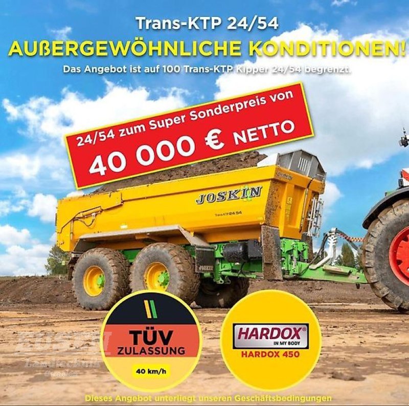 Kipper типа Joskin Trans KTP, Neumaschine в Straelen (Фотография 5)