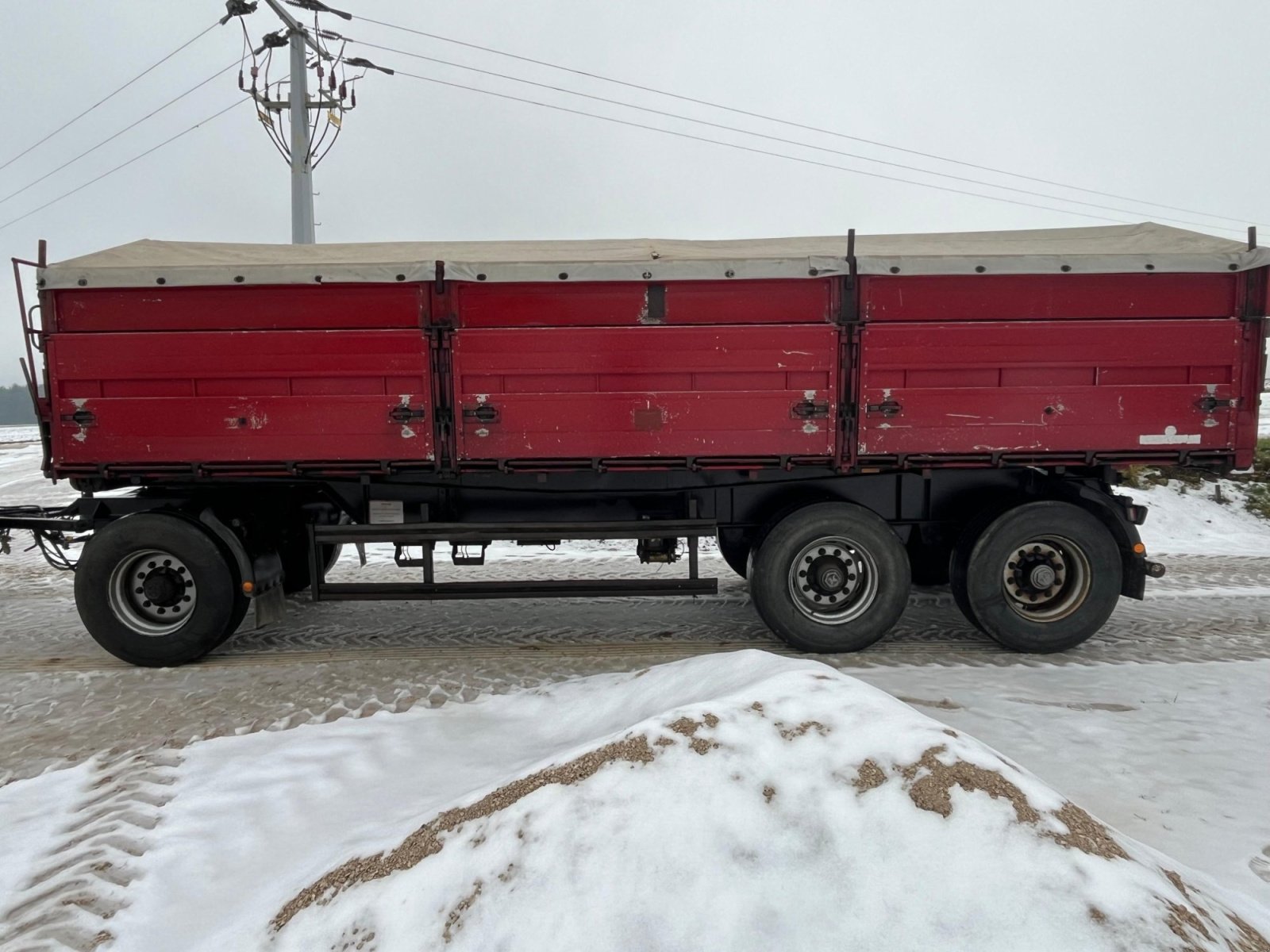 Kipper типа Kässbohrer Dreiachskipper, Gebrauchtmaschine в Burglengenfeld (Фотография 1)