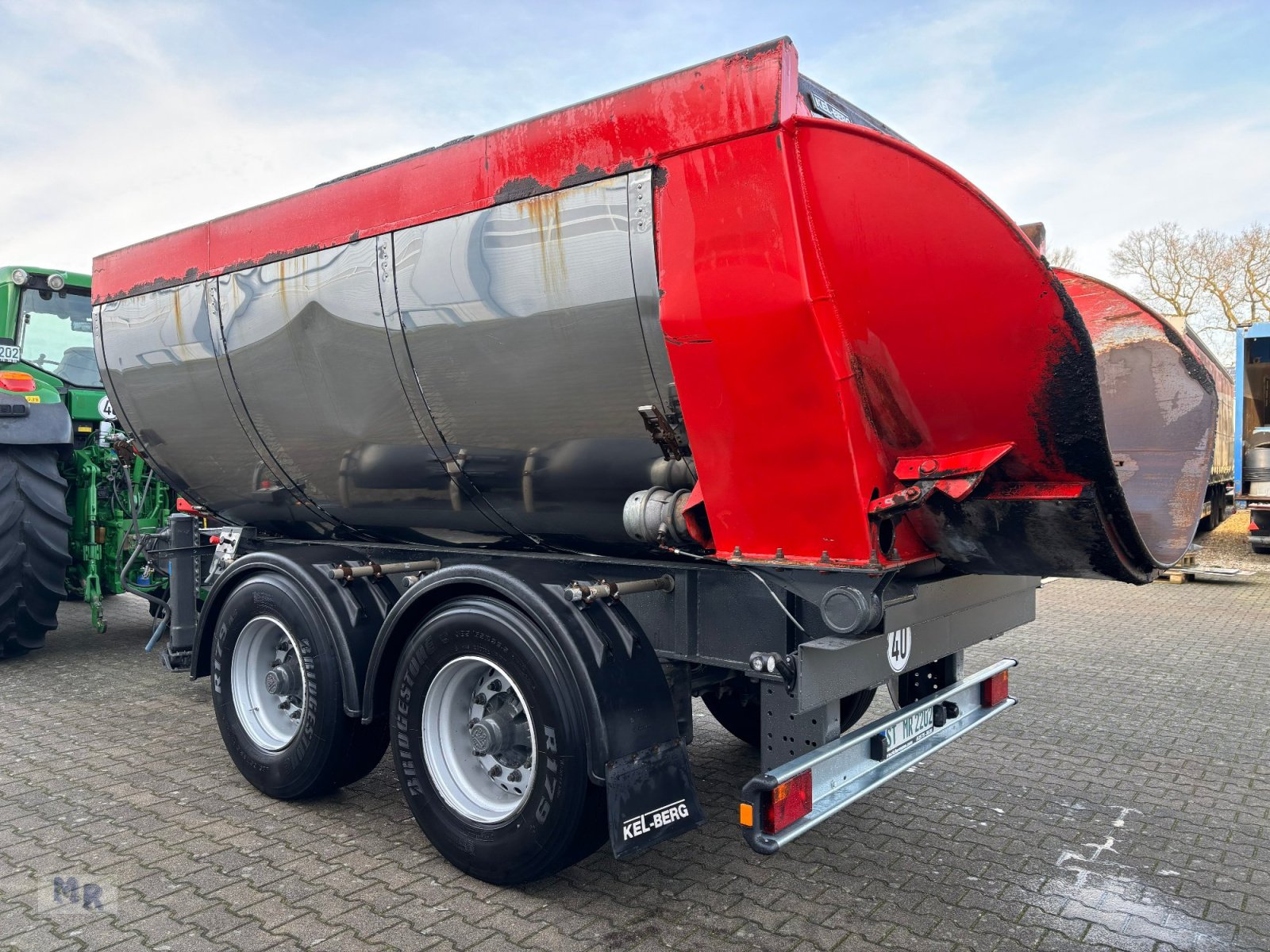 Kipper des Typs Kel-Berg D18-2 Muldenkipper, Gebrauchtmaschine in Greven (Bild 5)