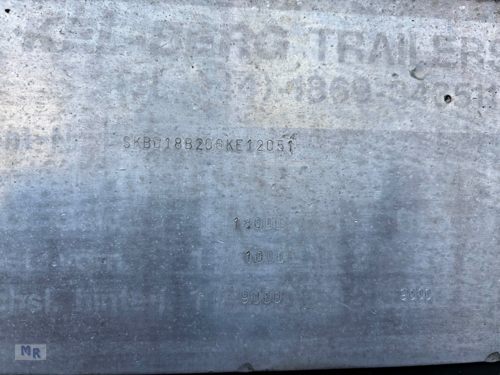 Kipper of the type Kel-Berg Tandem Kipper Interne Nr. 2051, Gebrauchtmaschine in Greven (Picture 24)