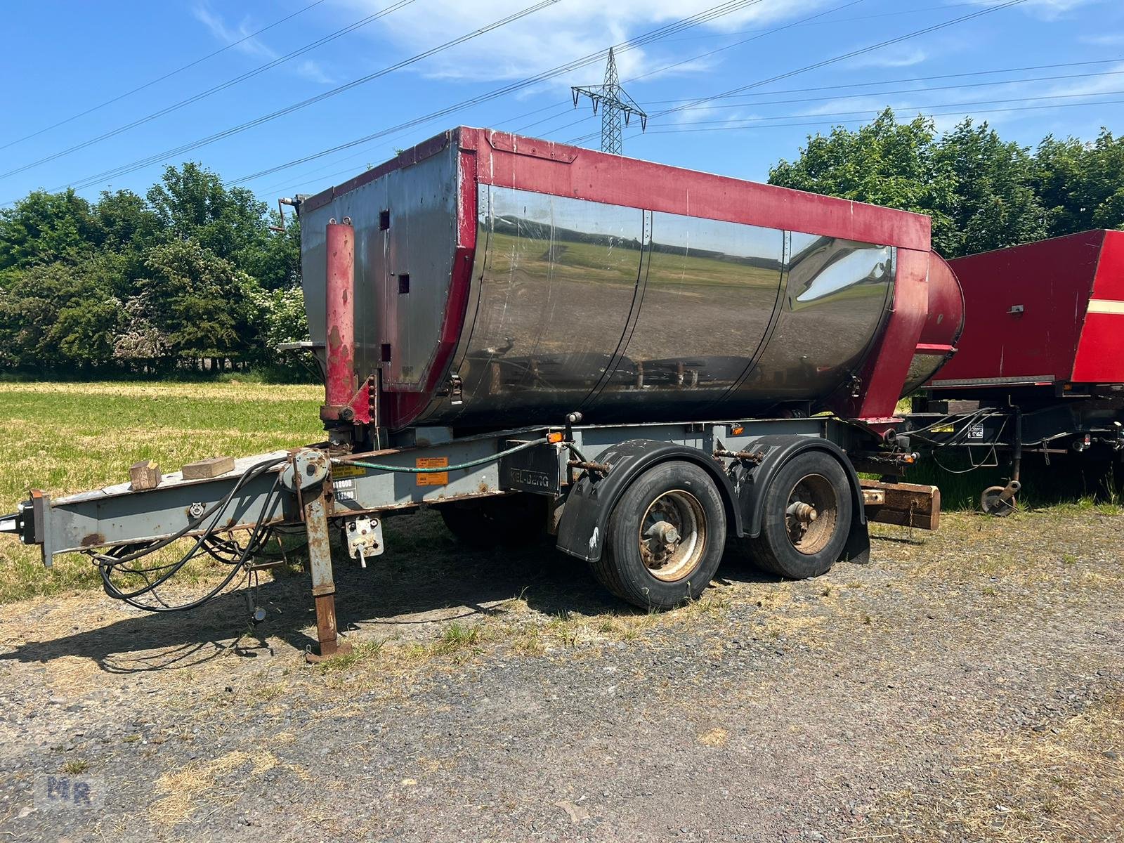 Kipper typu Kel-Berg Tandem Kipper Interne Nr. 8064, Gebrauchtmaschine w Greven (Zdjęcie 1)