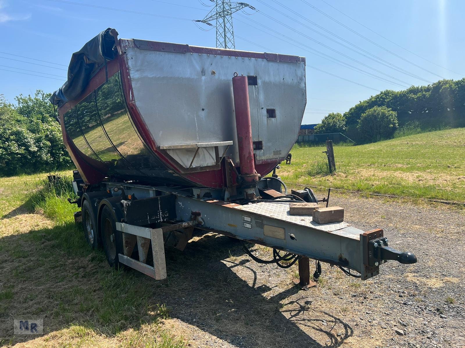 Kipper typu Kel-Berg Tandem Kipper Interne Nr. 8064, Gebrauchtmaschine w Greven (Zdjęcie 5)