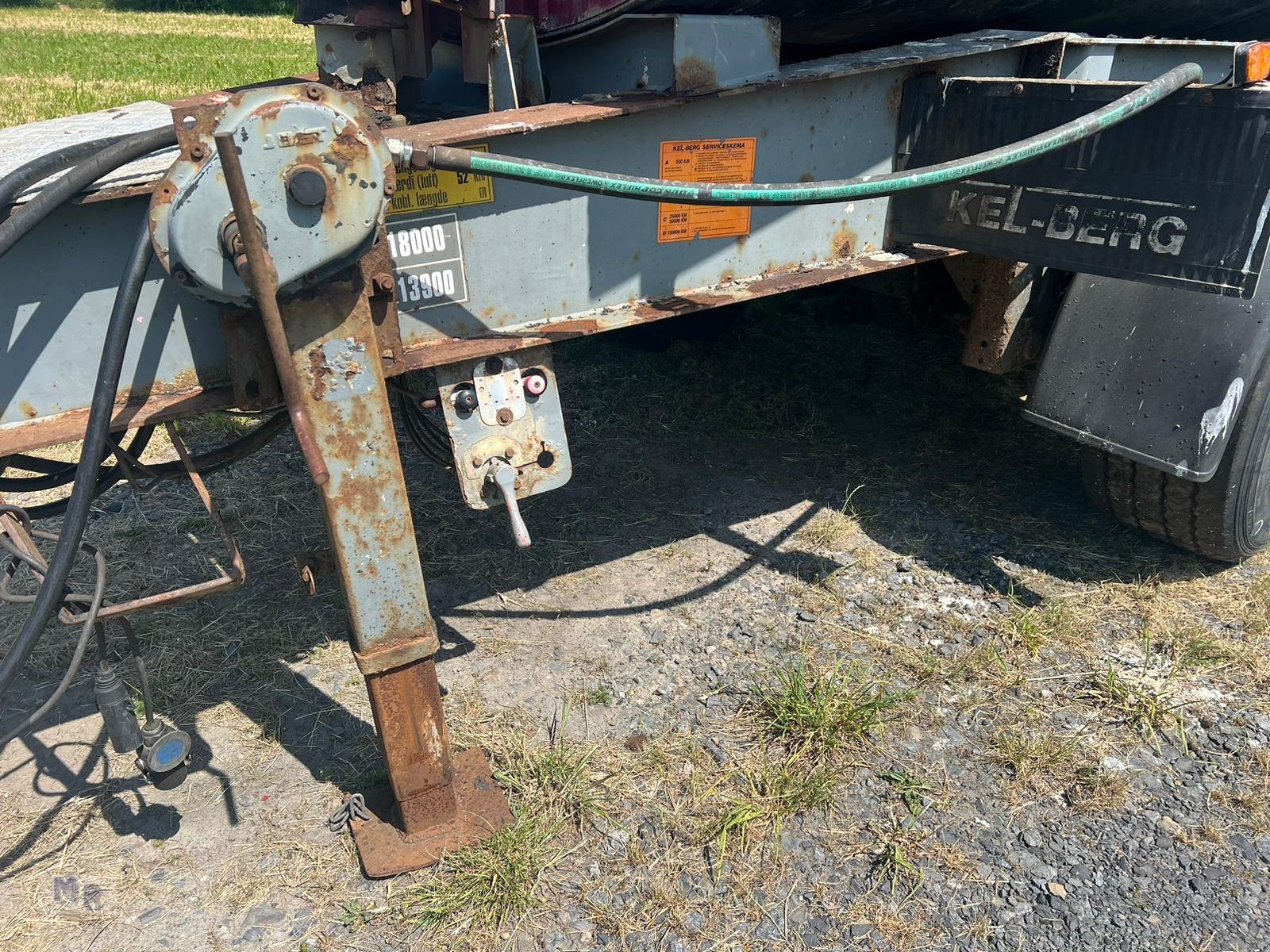 Kipper des Typs Kel-Berg Tandem Kipper Interne Nr. 8064, Gebrauchtmaschine in Greven (Bild 12)