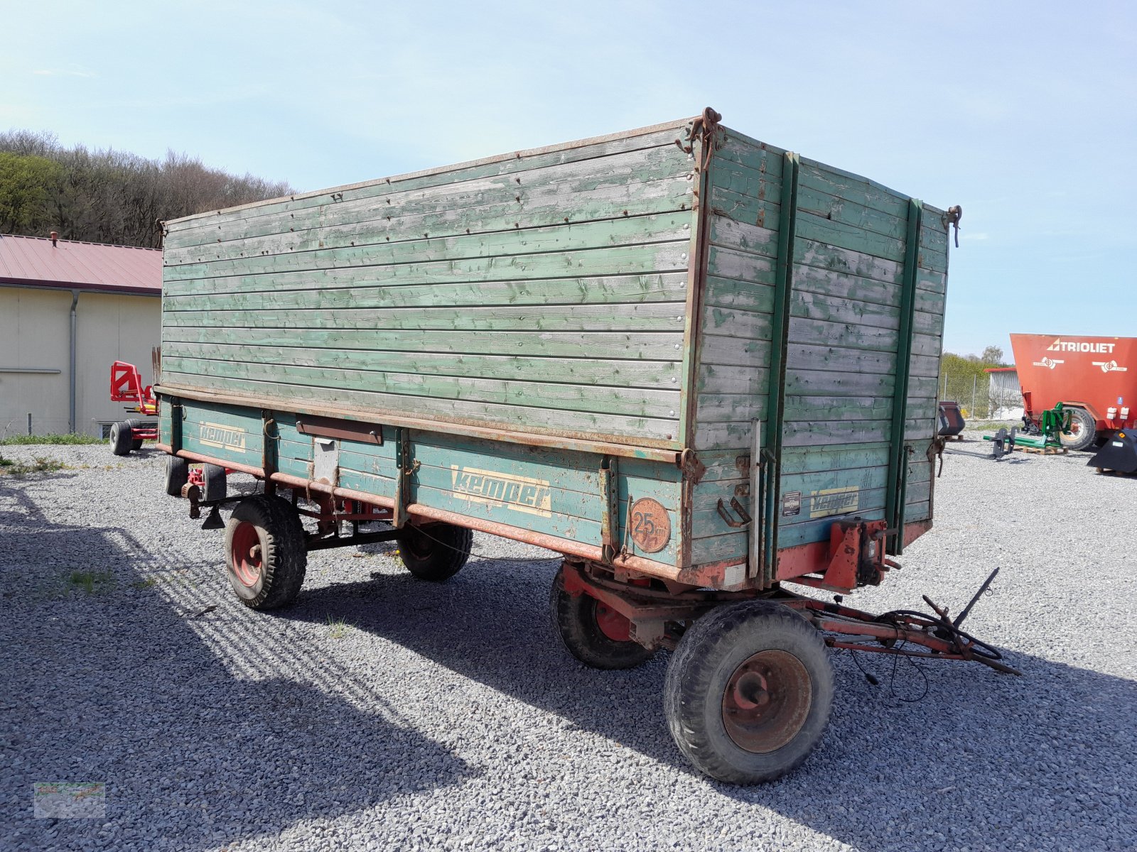 Kipper типа Kemper ZK 45 B, Gebrauchtmaschine в Ingelfingen-Stachenhausen (Фотография 1)