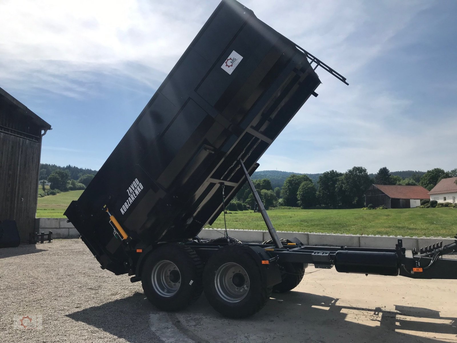 Kipper typu Kobzarenko TSP-14 18m³ Muldenkipper 500/50-22,5, Neumaschine v Tiefenbach (Obrázok 3)