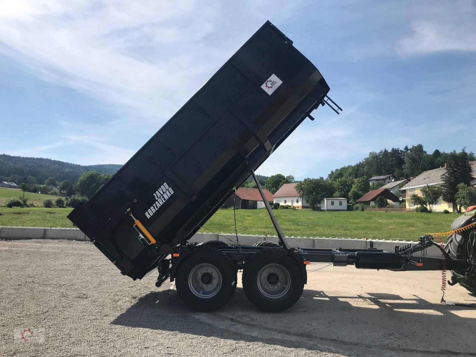 Kipper typu Kobzarenko TSP-14 18m³ Muldenkipper 500/50-22,5, Neumaschine v Tiefenbach (Obrázok 4)