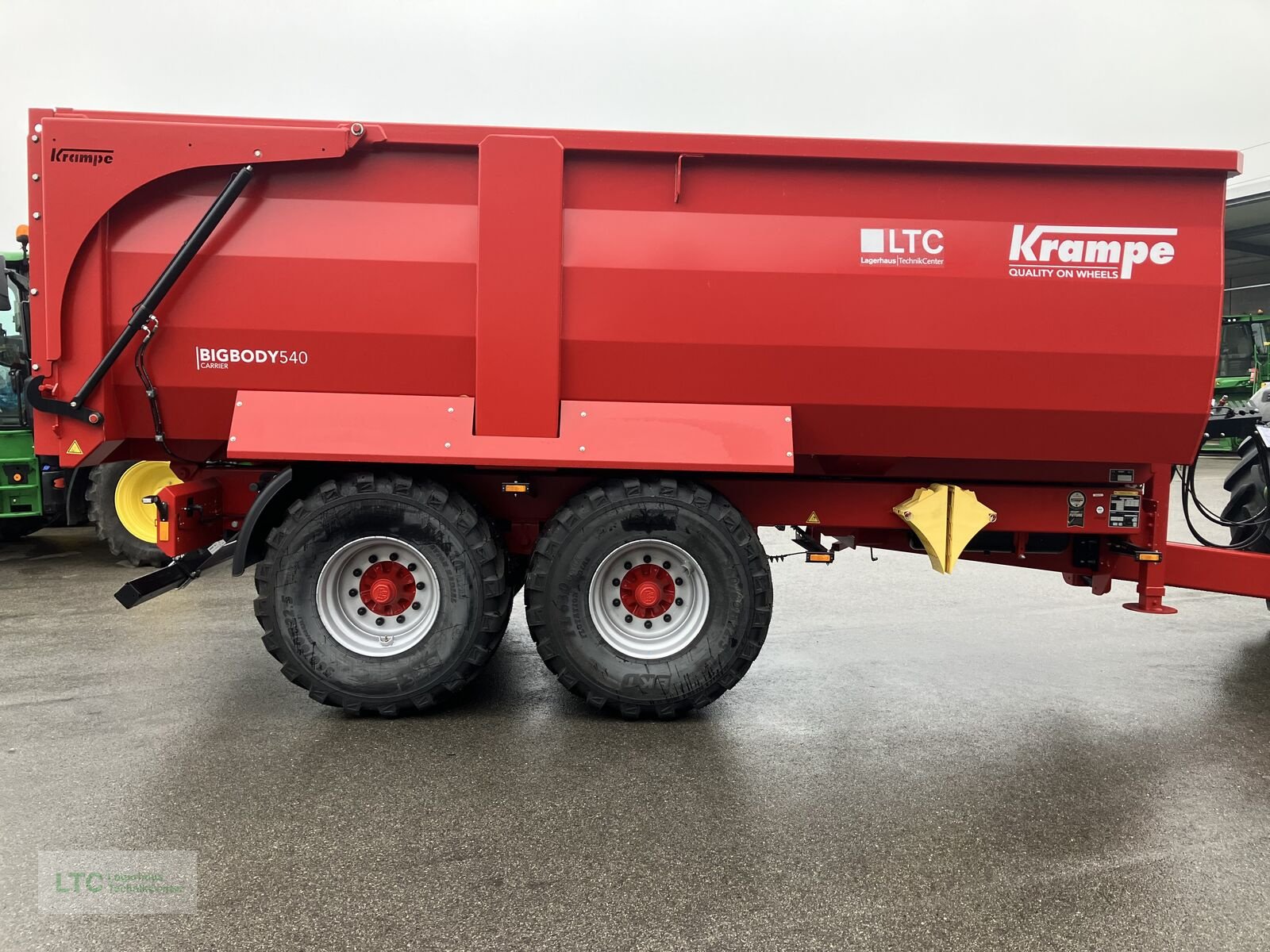 Kipper του τύπου Krampe Big Body 540, Neumaschine σε Redlham (Φωτογραφία 9)