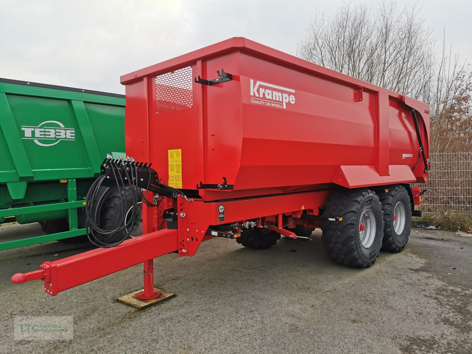 Kipper του τύπου Krampe Big Body 540, Neumaschine σε Redlham (Φωτογραφία 1)