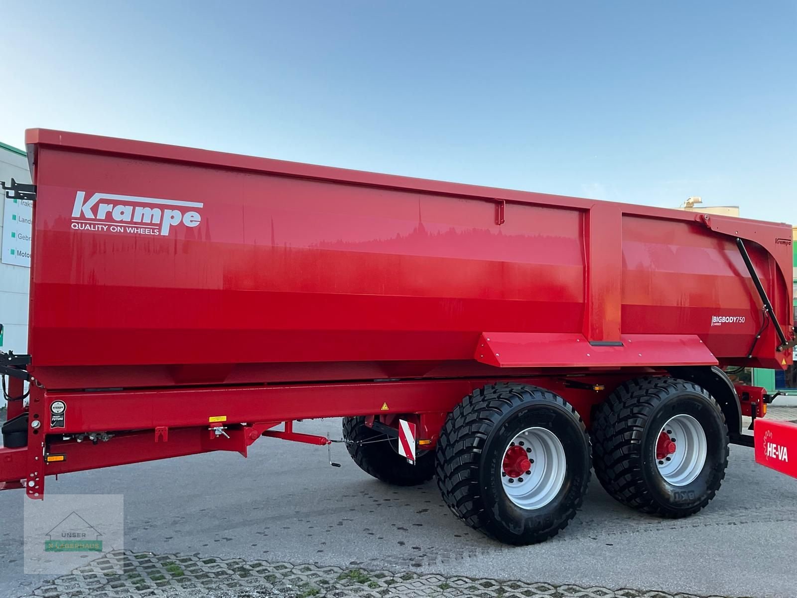 Kipper des Typs Krampe BIG BODY 750 CARRIER, Neumaschine in Voitsberg (Bild 8)
